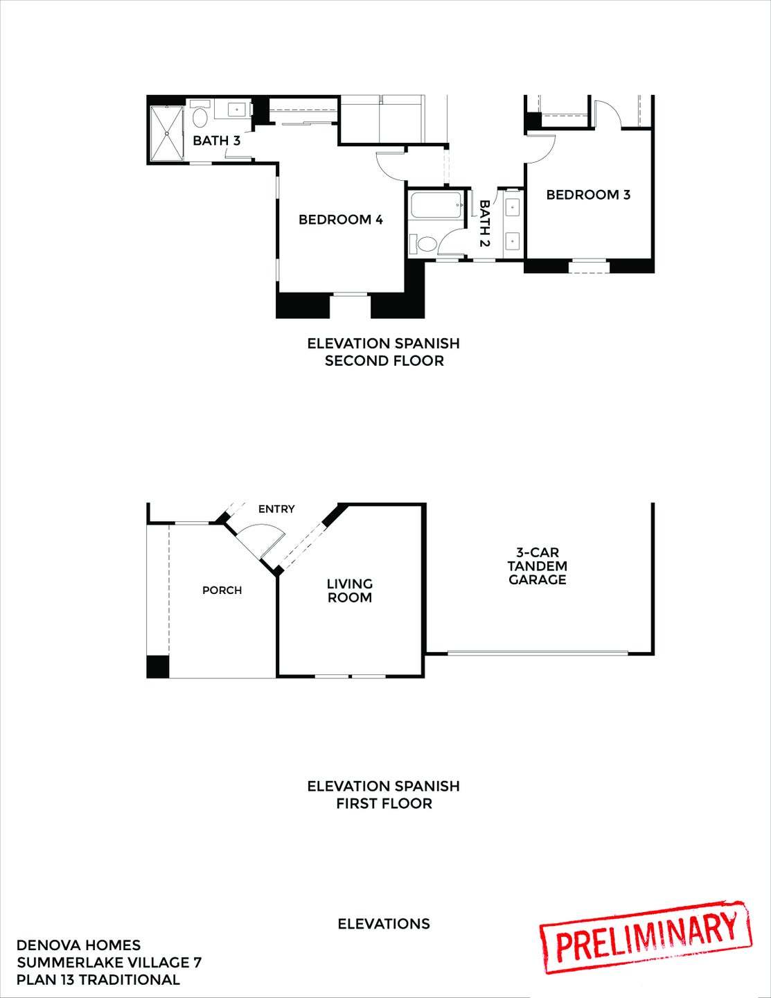 Residence 13 | Spanish Elevation