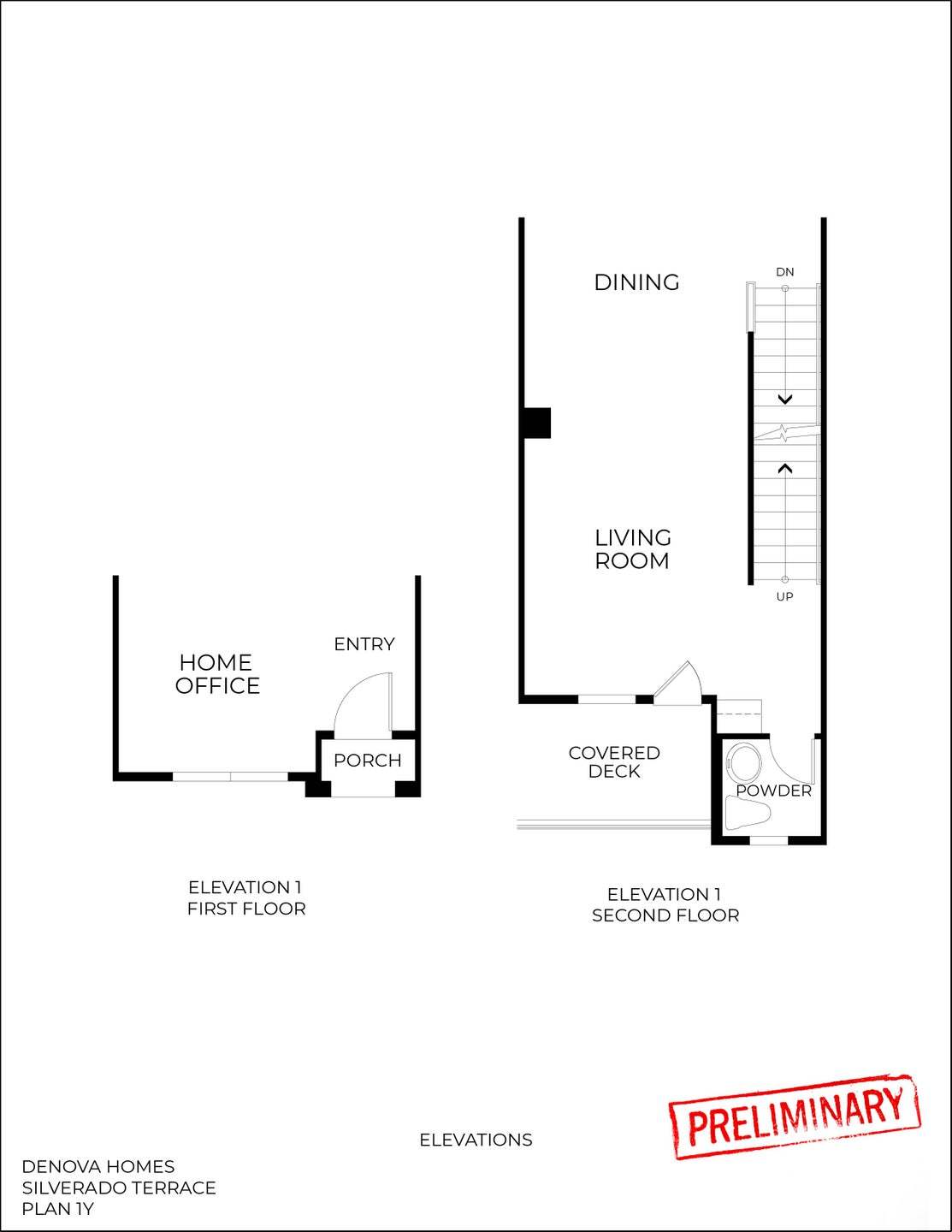 Residence 1 | Elevation 1