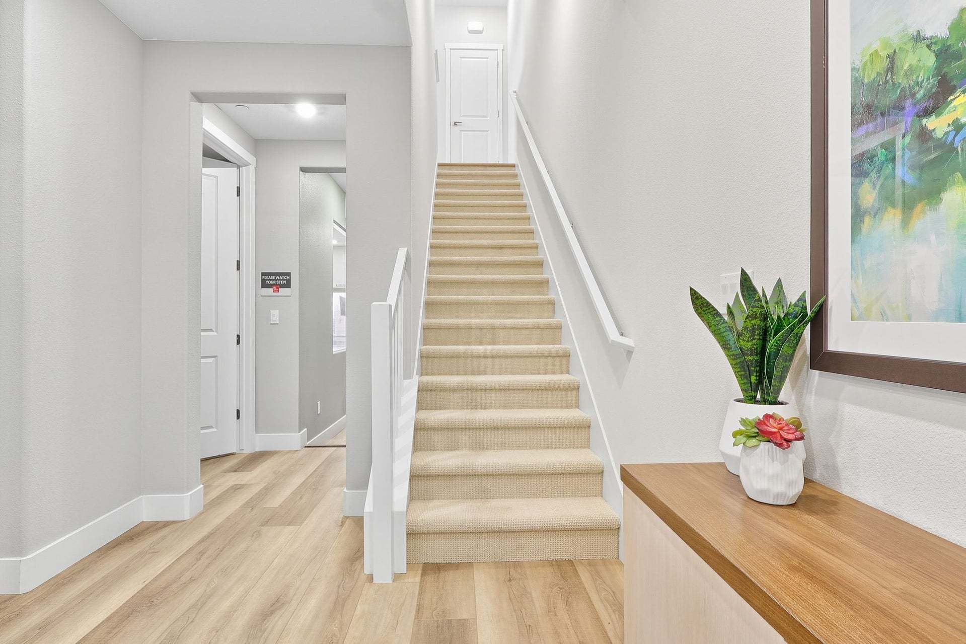 Residence 1 | Entry and Stairs to Upstairs