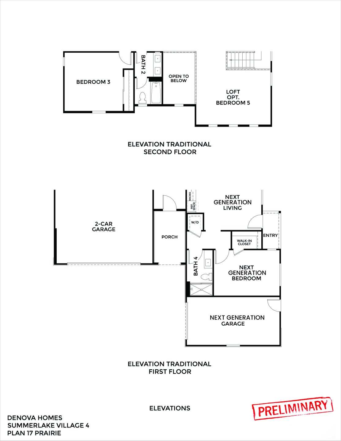 Residence 17 | Traditional Elevation