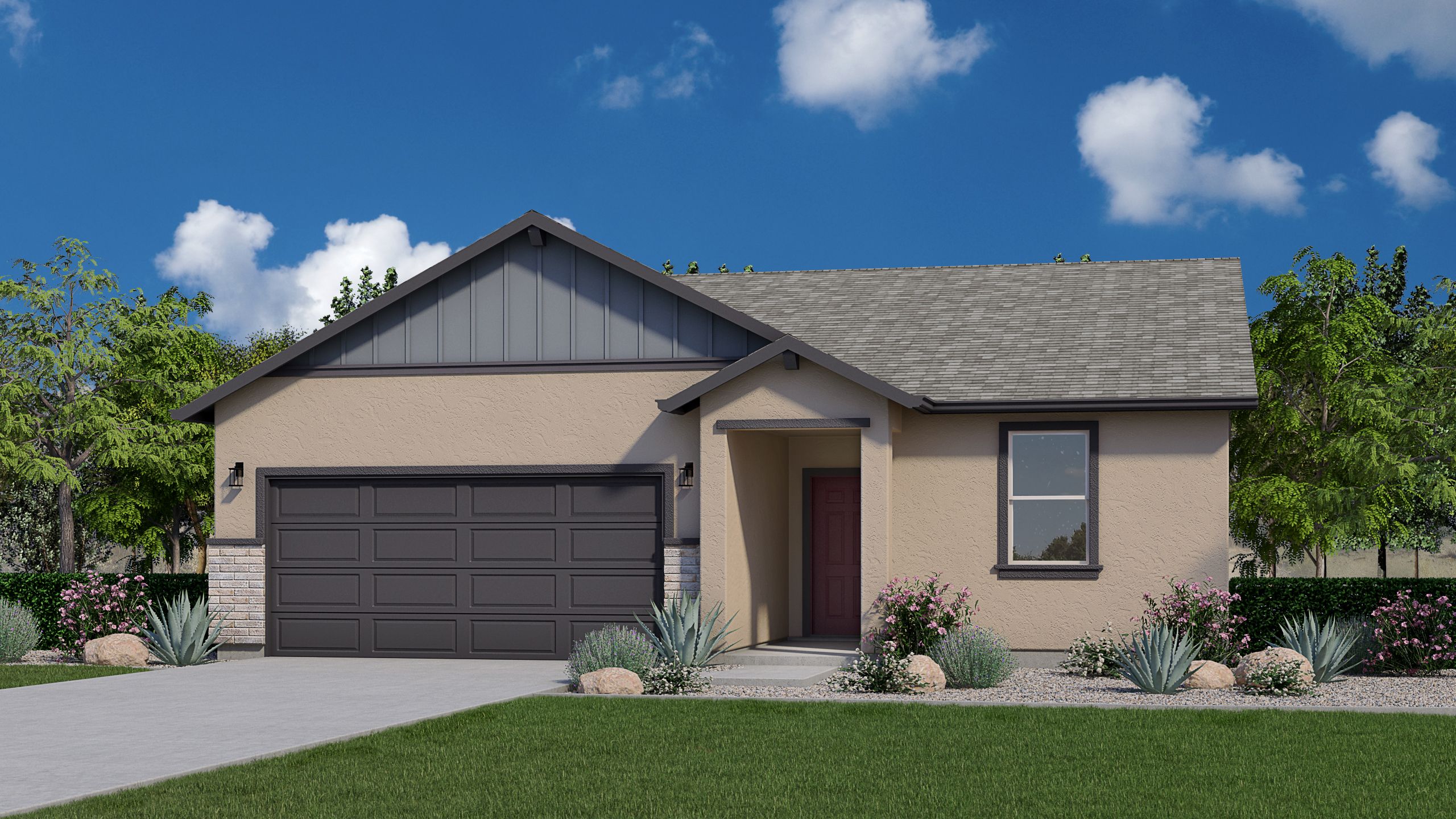 Plan 1 - Mesa View: Sun Valley, Nevada - Desert Wind Homes 