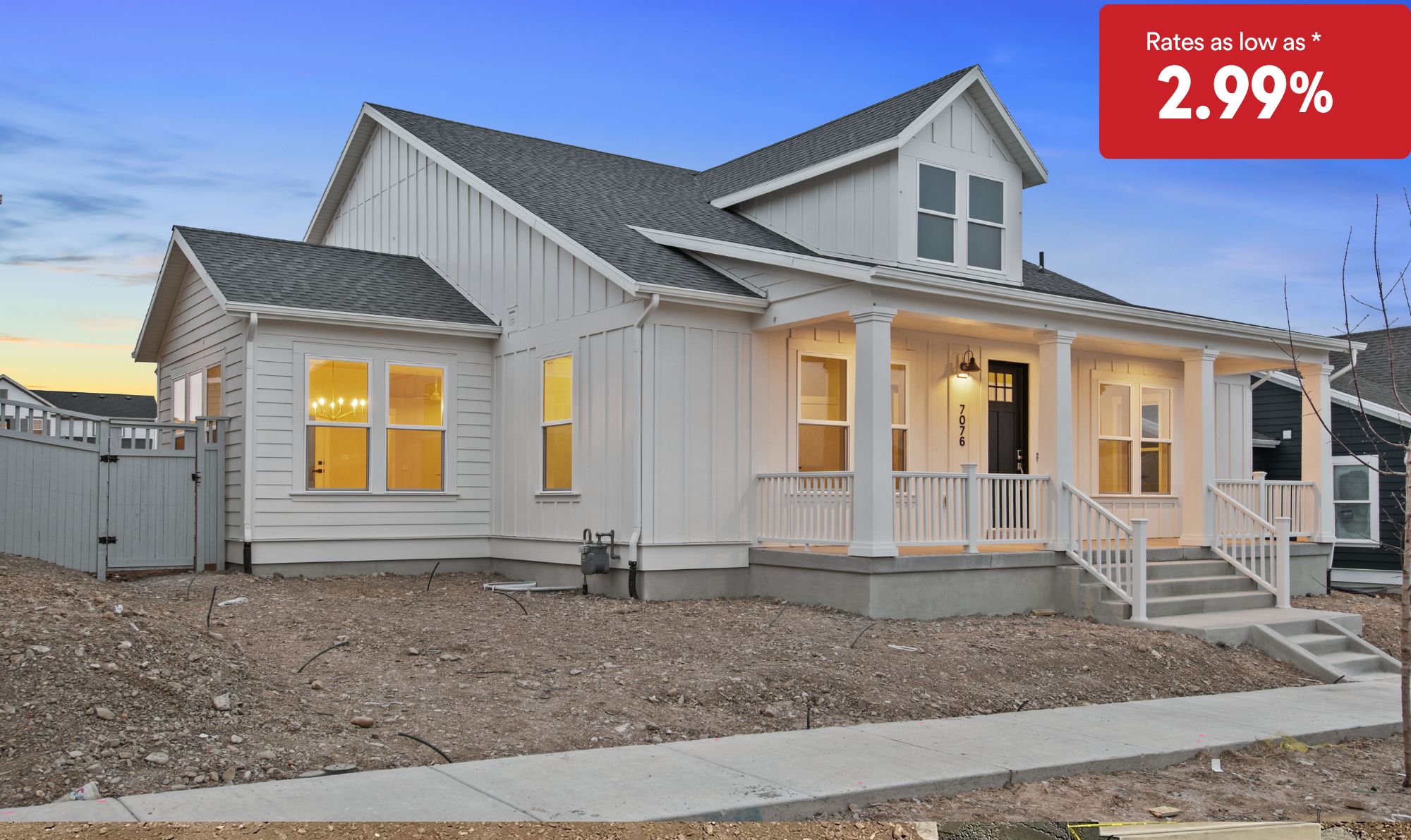 7076 W Lake Avenue - Daybreak - Providence Series: South Jordan, Utah - Destination Homes