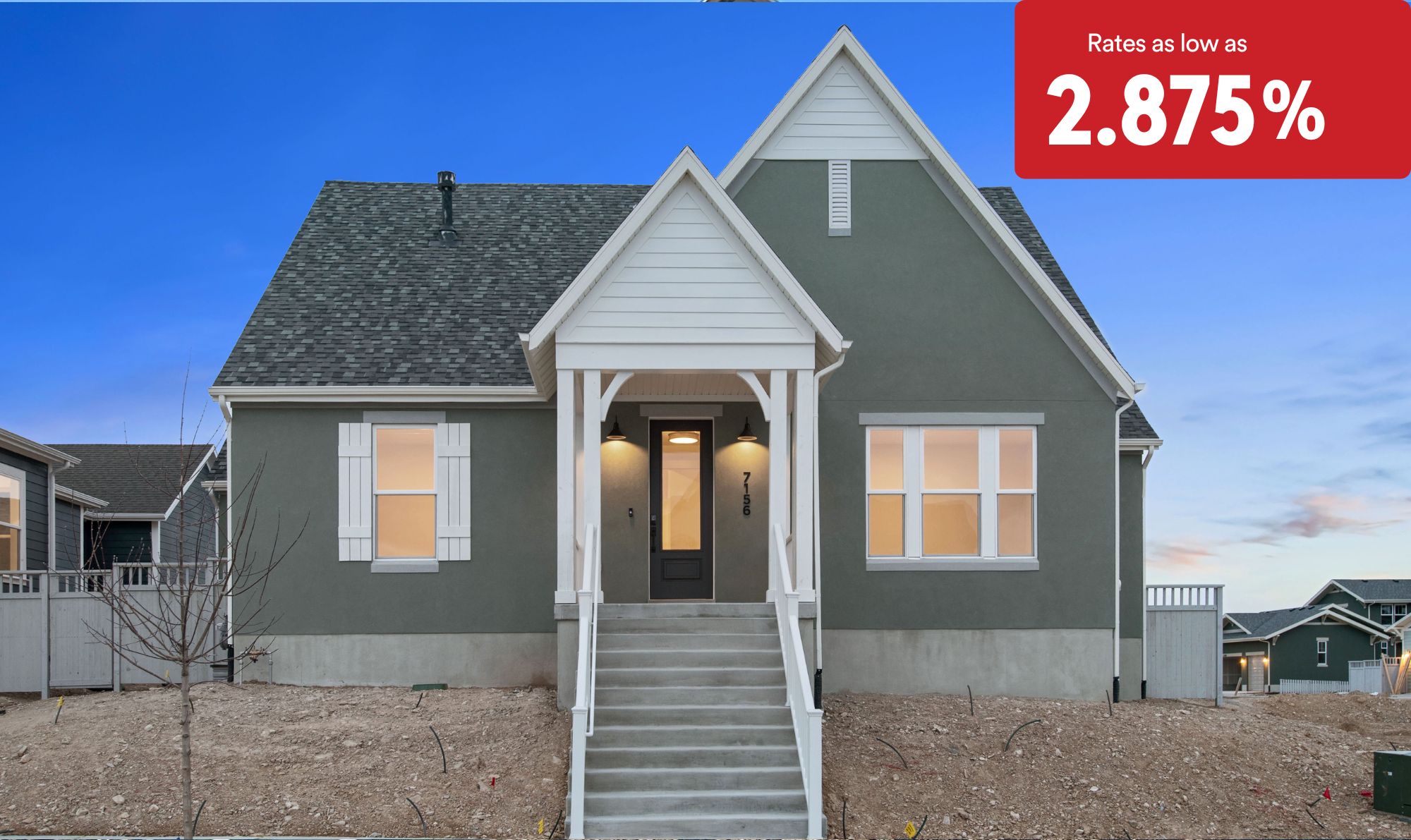 7156 W Lake Ave - Daybreak - Providence Series: South Jordan, Utah - Destination Homes