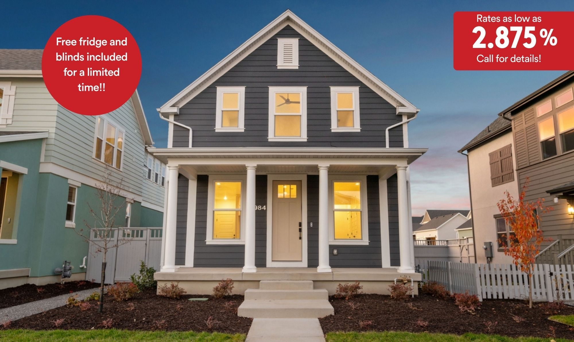 Fairview - Daybreak - Cottage Courts: South Jordan, Utah - Destination Homes