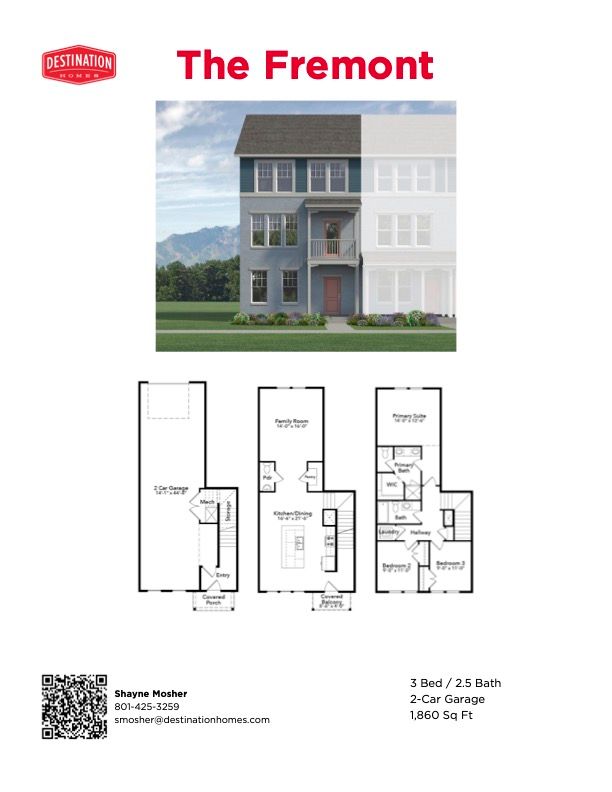 Fremont - Trailside: Layton, Utah - Destination Homes