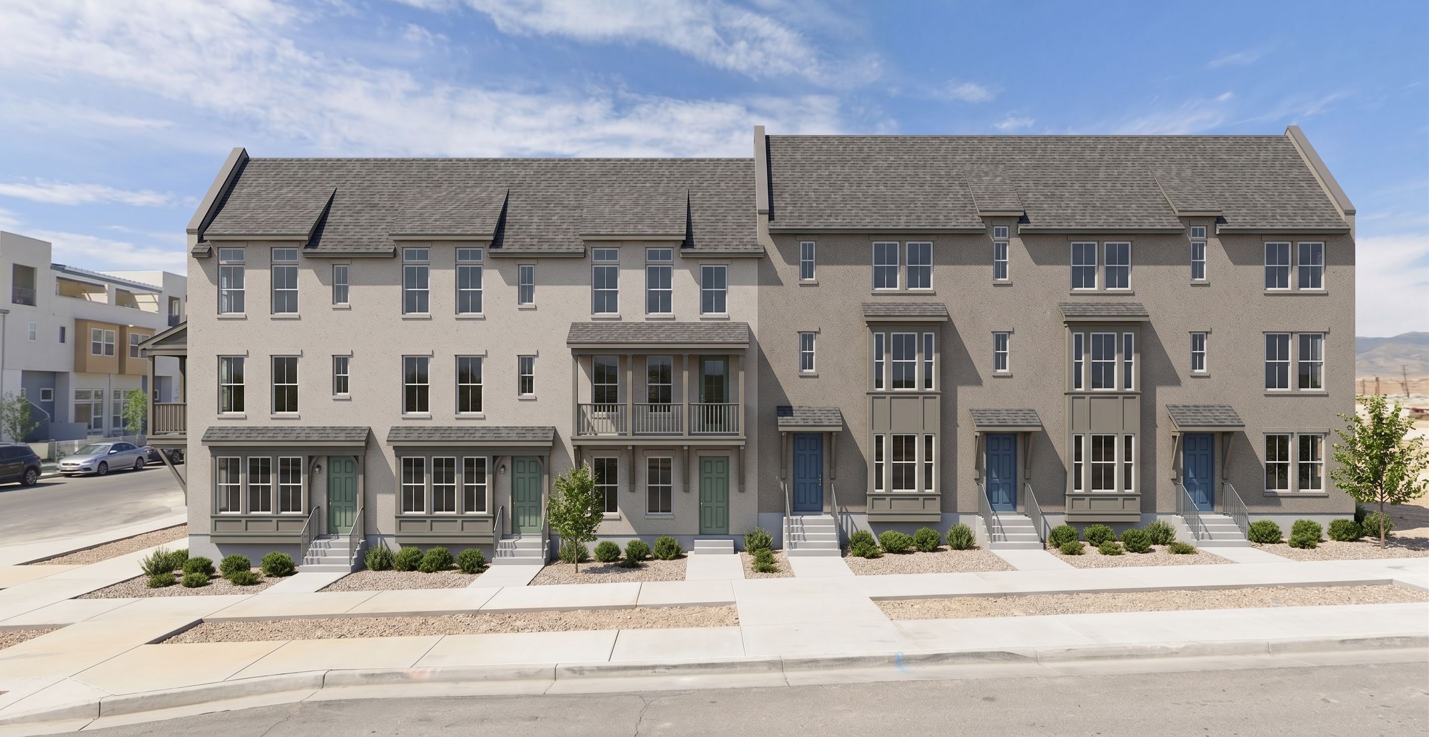 Chelsea - Downtown Row Collection: South Jordan, Utah - Destination Homes