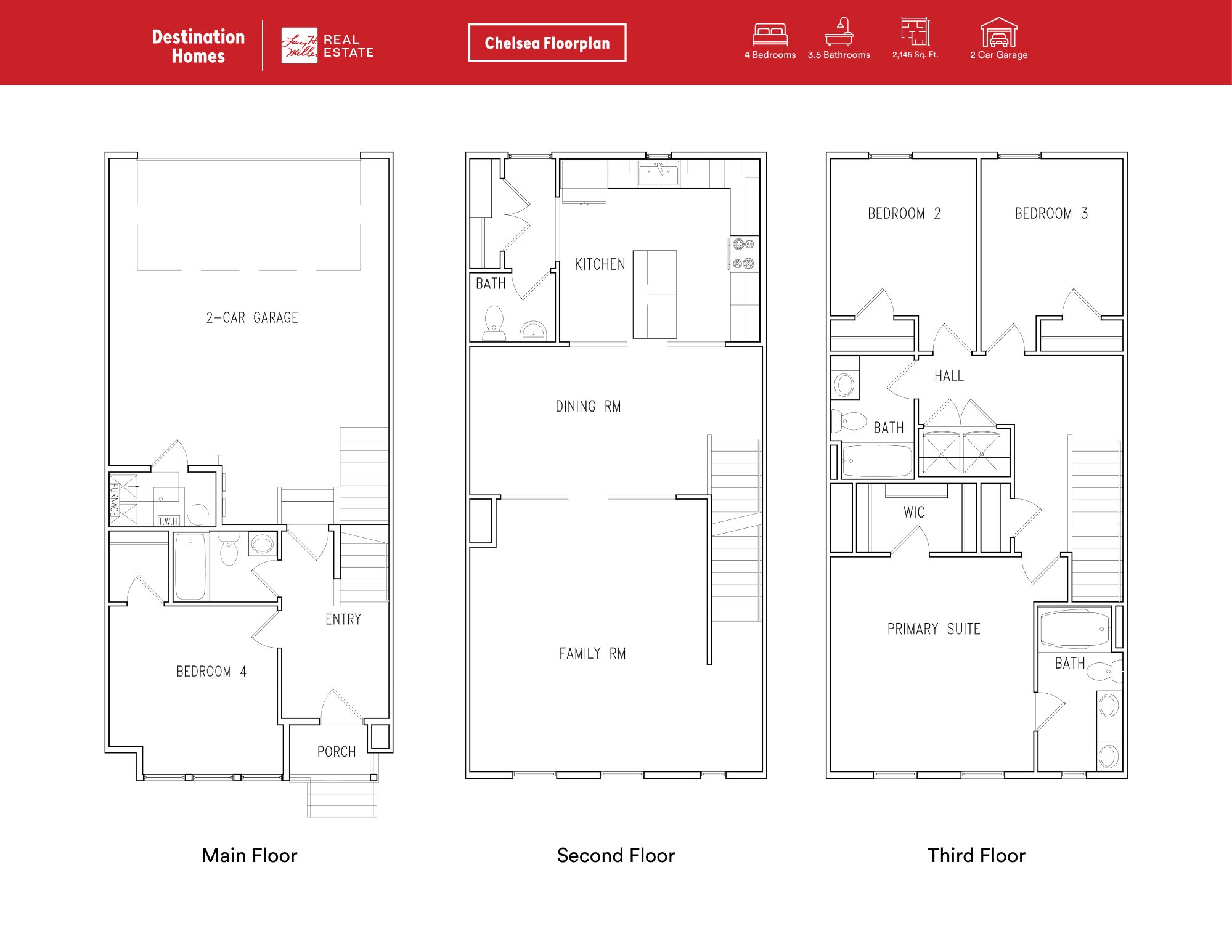 casa en Downtown Row Collection por Destination Homes