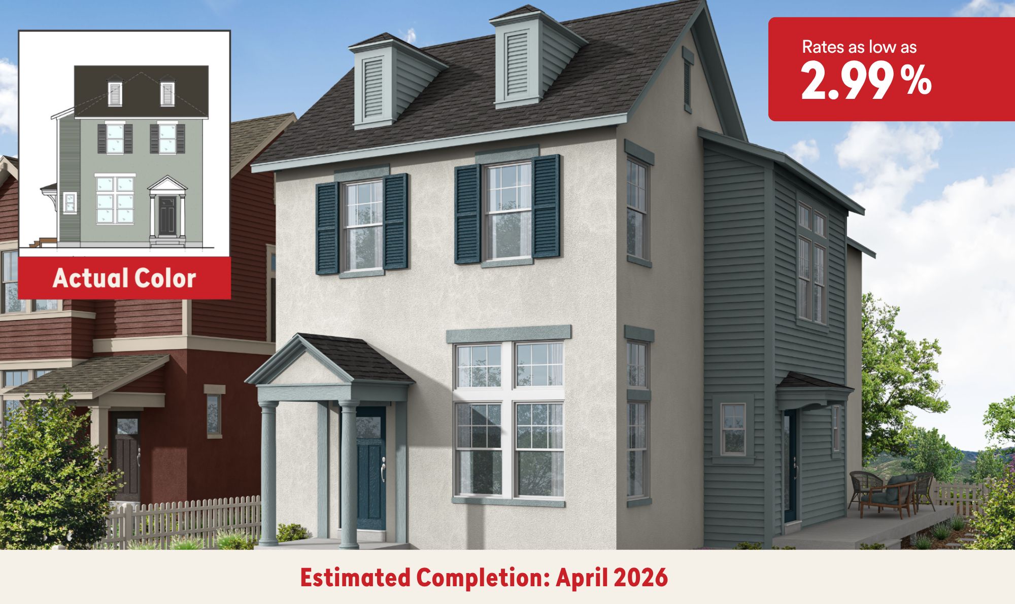 Roseland - Daybreak - Cottage Courts: South Jordan, Utah - Destination Homes