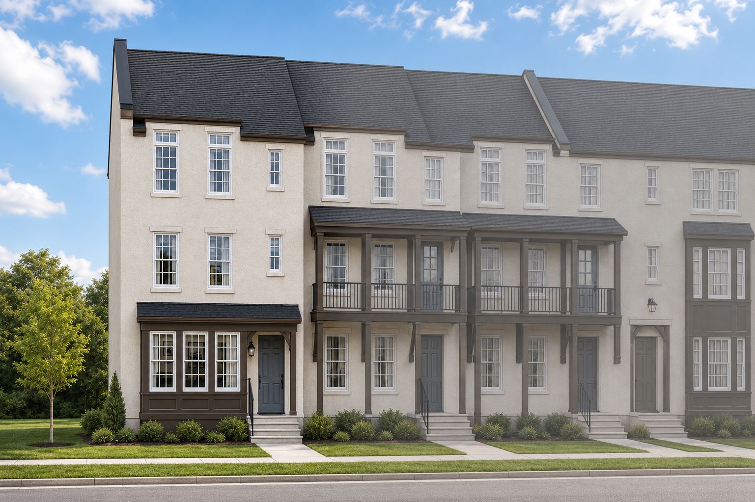 Chelsea - Downtown Row Collection: South Jordan, Utah - Destination Homes