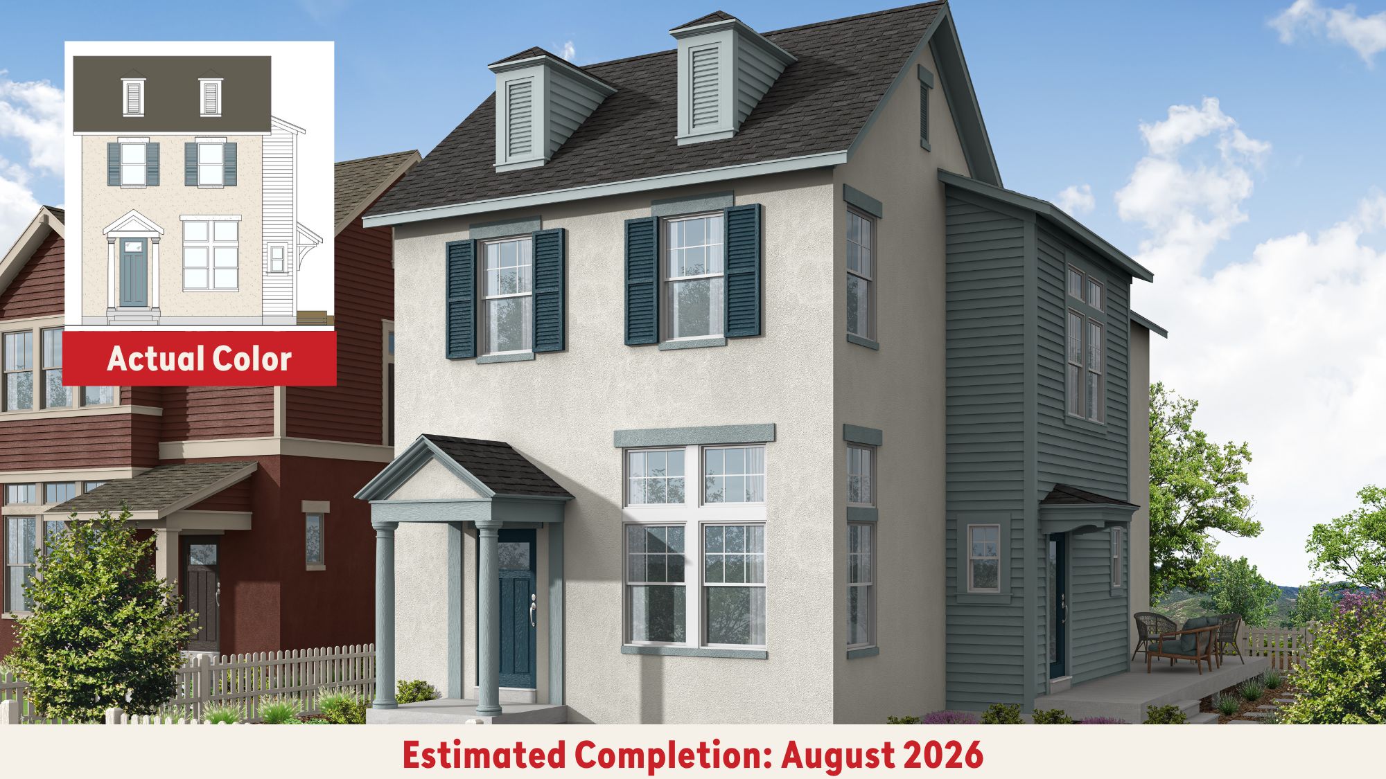 Roseland - Daybreak - Cottage Courts: South Jordan, Utah - Destination Homes