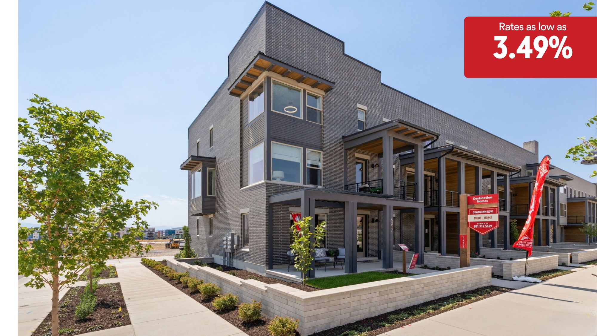 Oakland - Downtown Row Collection: South Jordan, Utah - Destination Homes