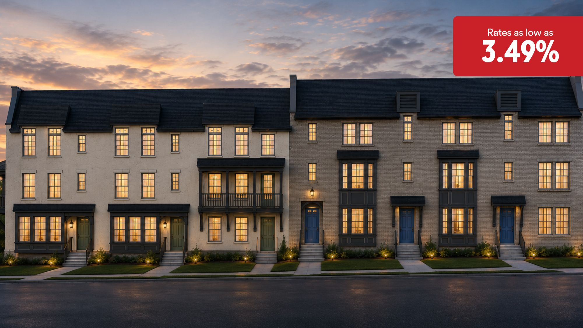 Chelsea - Downtown Row Collection: South Jordan, Utah - Destination Homes