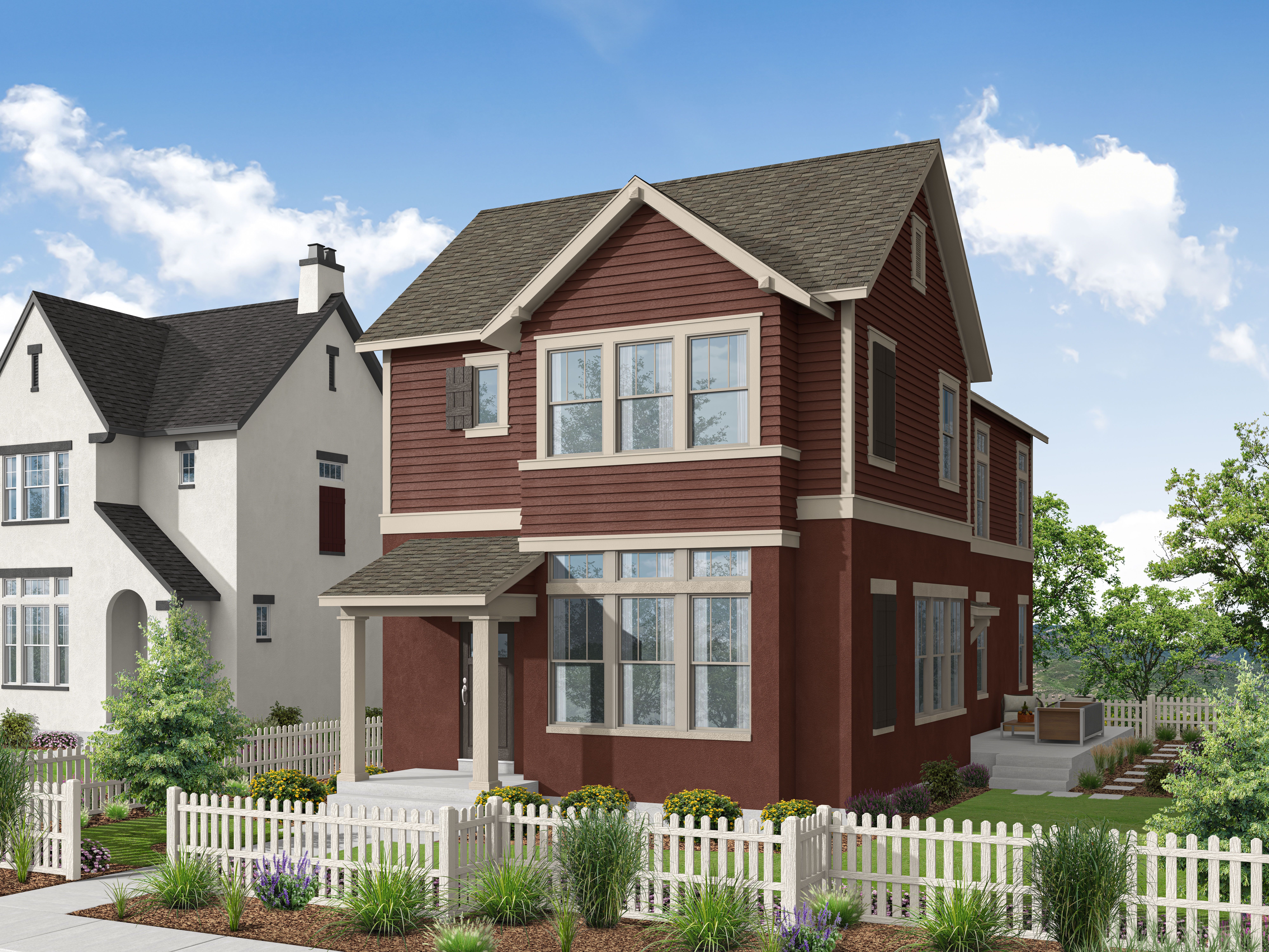 Everly - Daybreak - Cottage Courts: South Jordan, Utah - Destination Homes