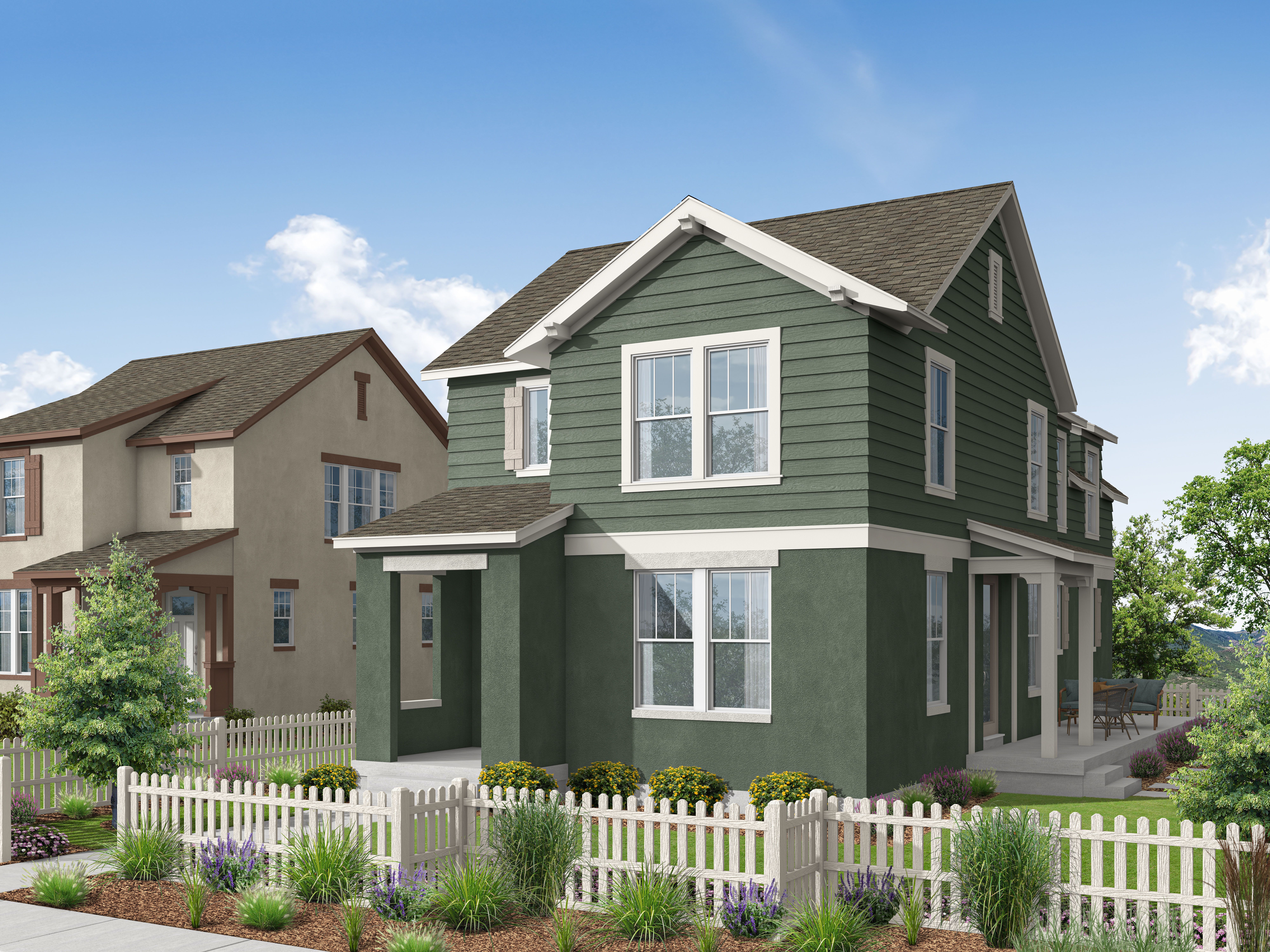 Trenton - Daybreak - Cottage Courts: South Jordan, Utah - Destination Homes