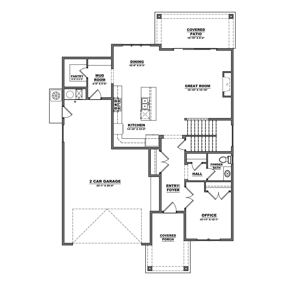 Sterling Heights- Residence 13 First Level