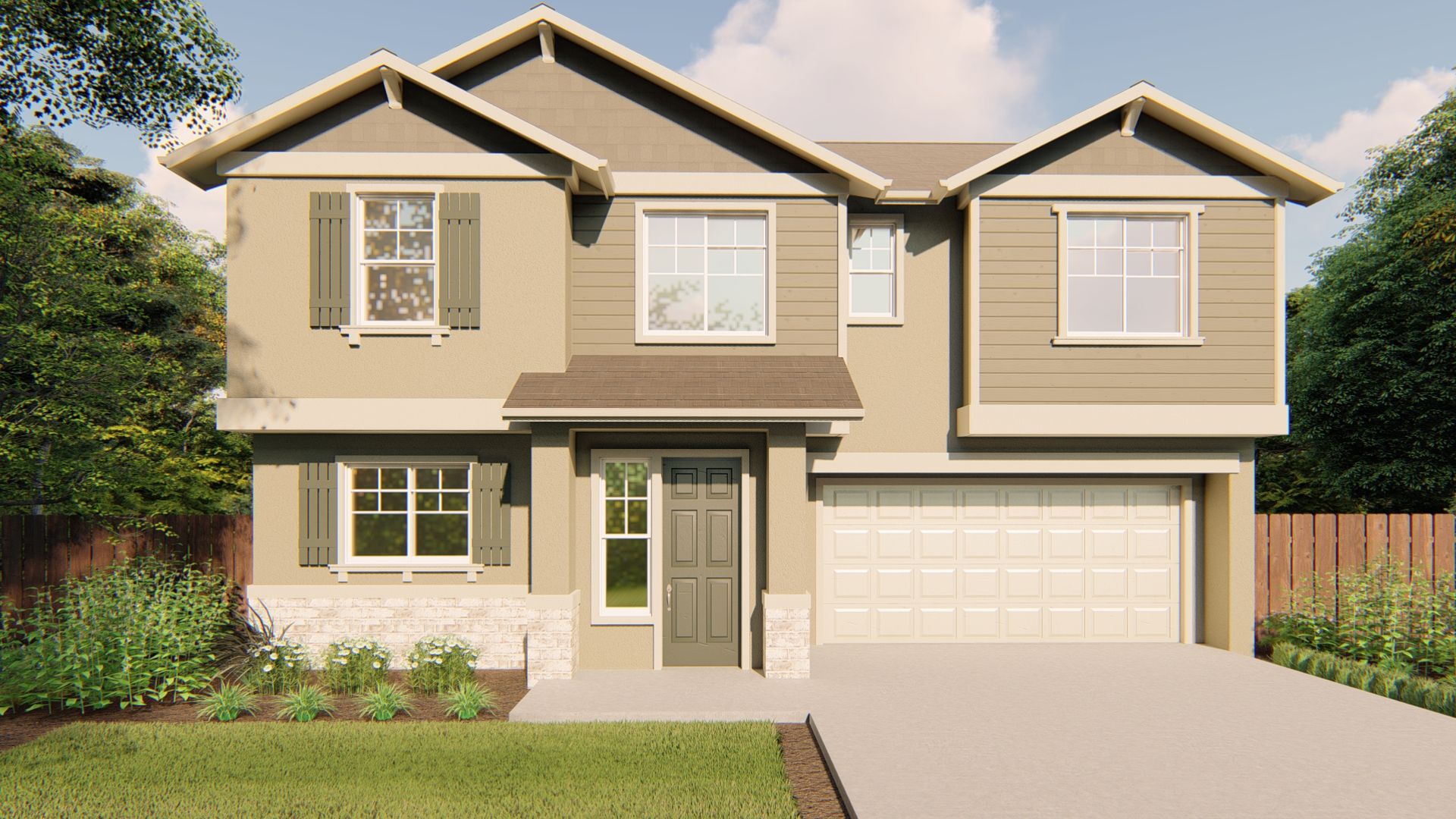 Begonia - Melrose at the Villages: Fairfield, California - Discovery Homes