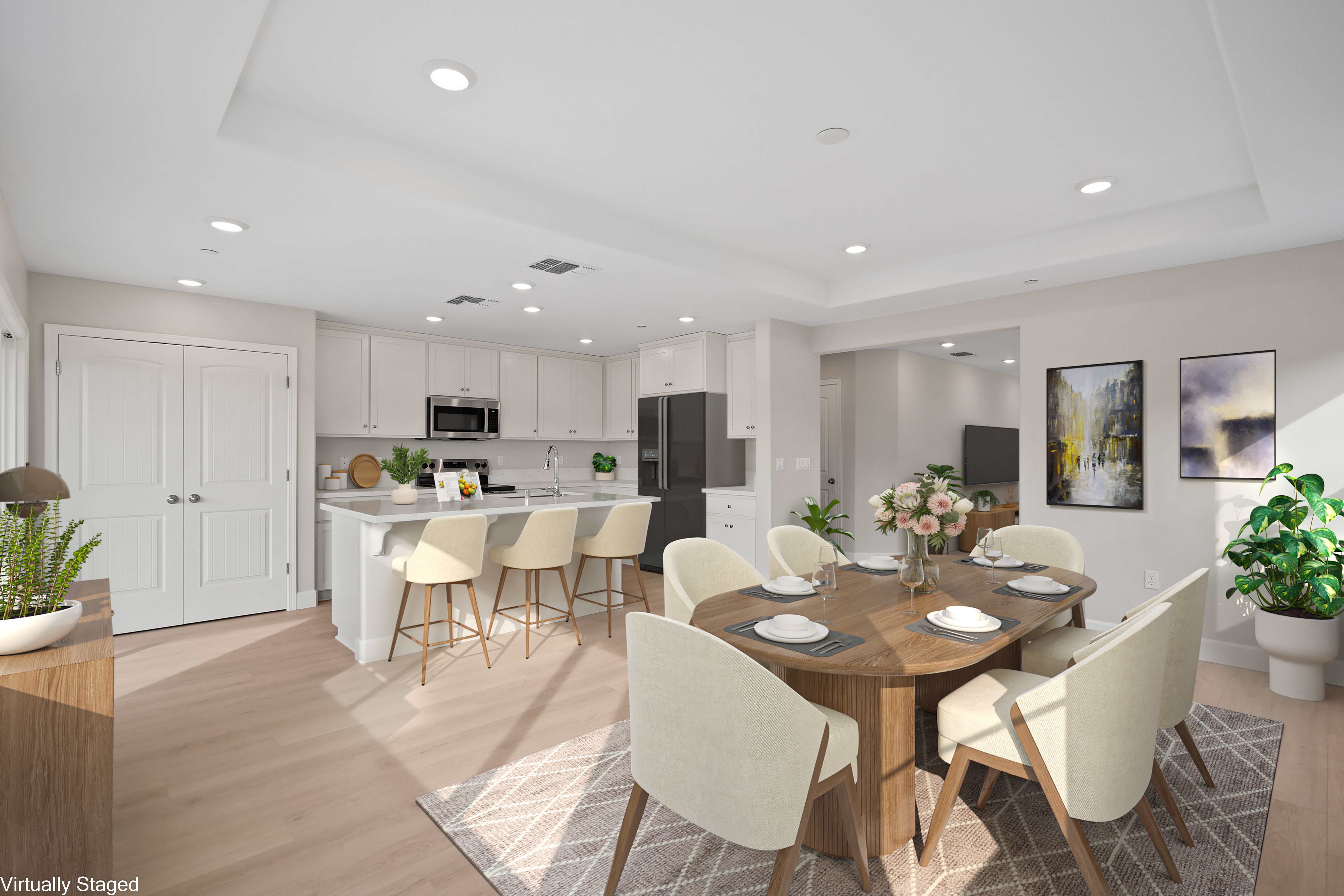 Kitchen and Dining Area