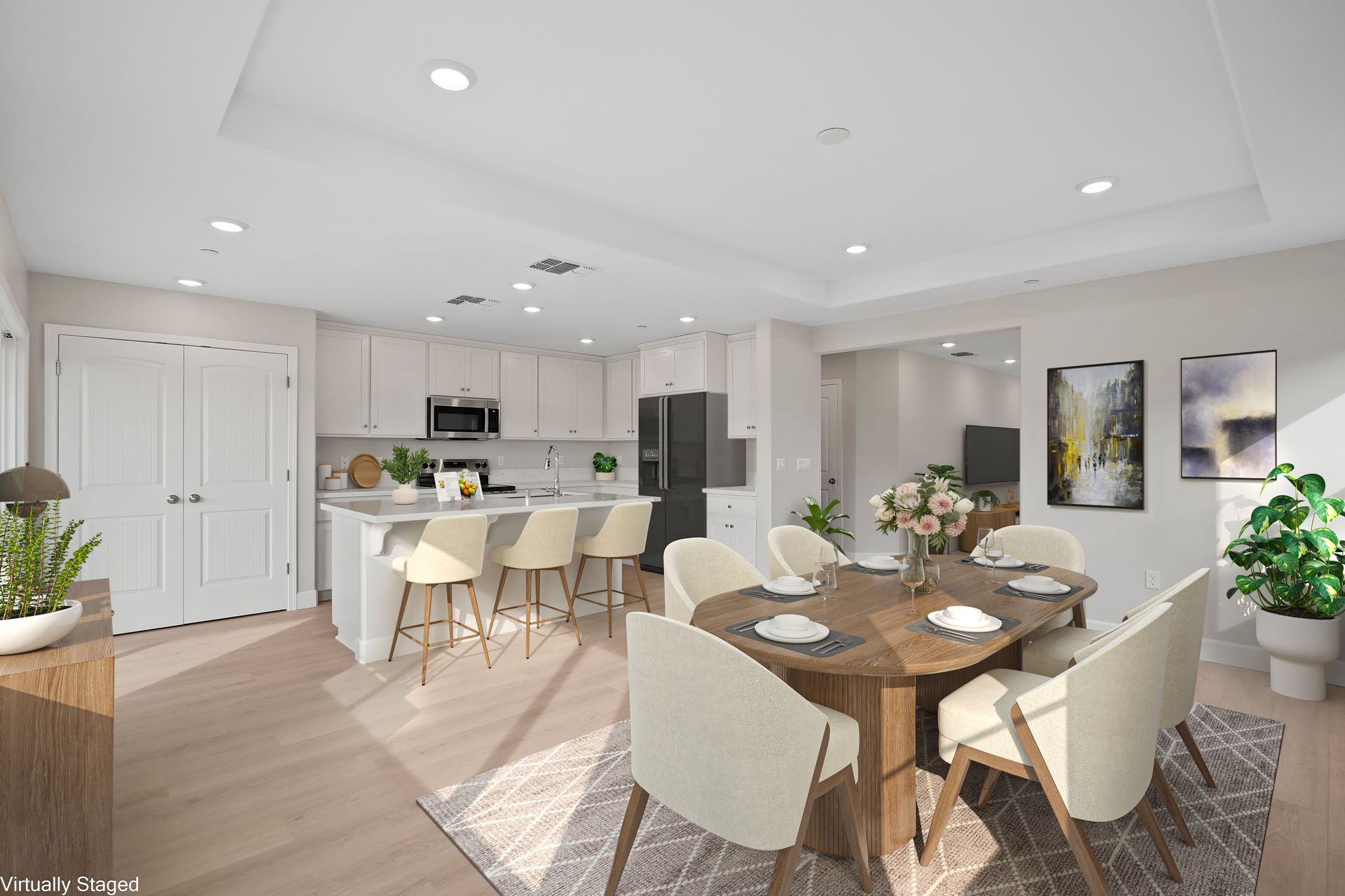 Kitchen and Dining Area