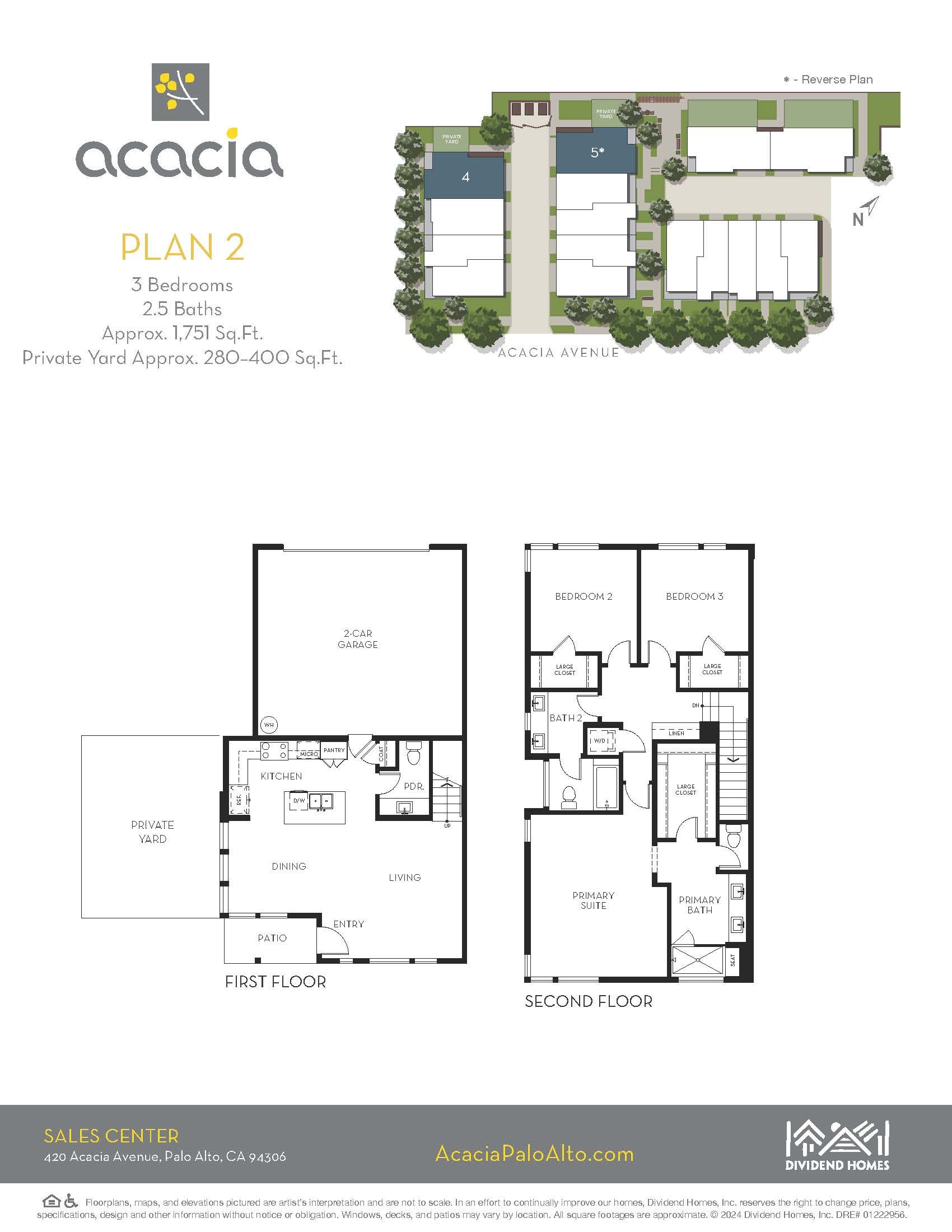 Plan 2 at Acacia