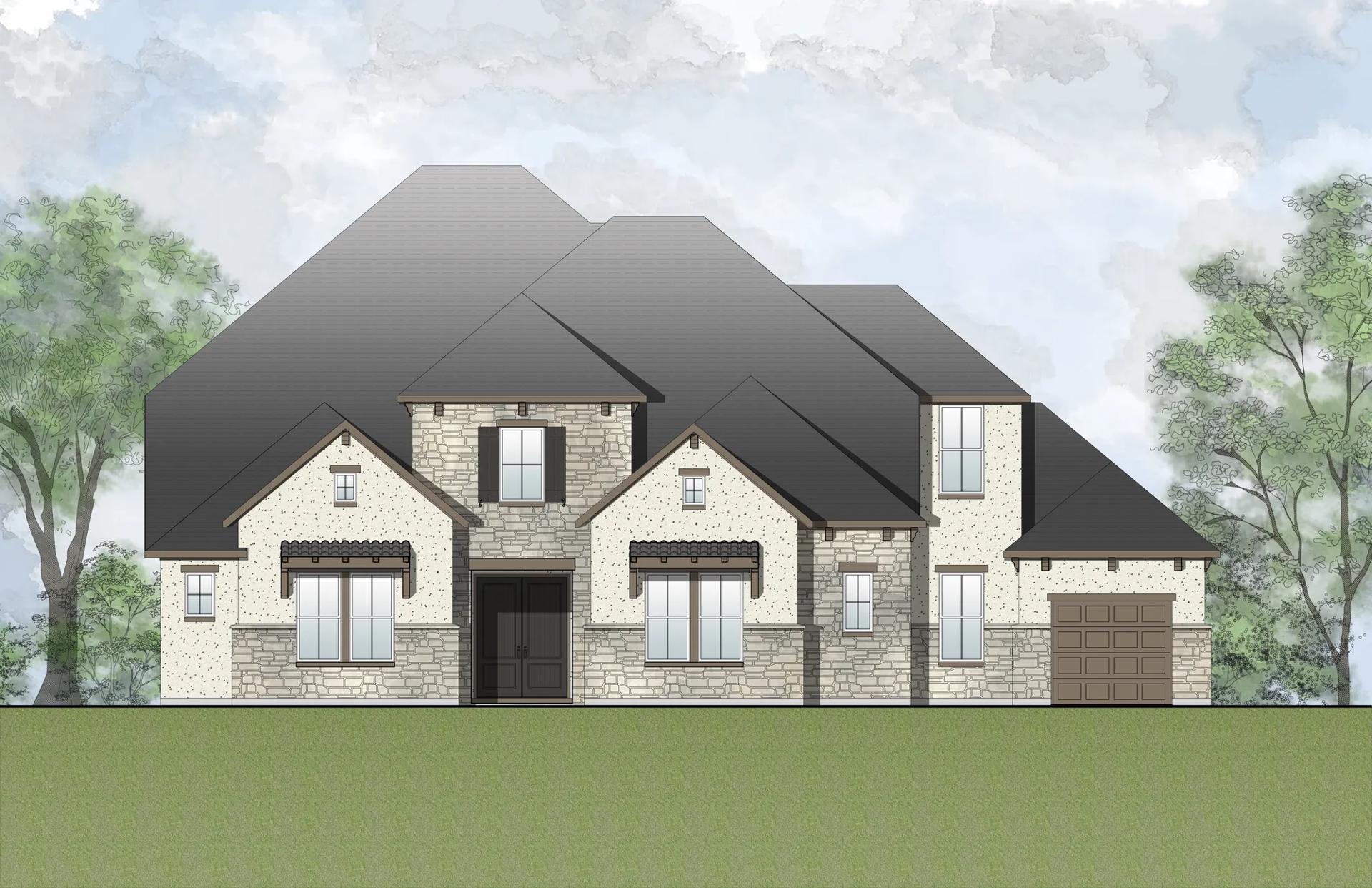 GRANTLEY II - Meridiana 90': Rosharon, Texas - Drees Custom Homes