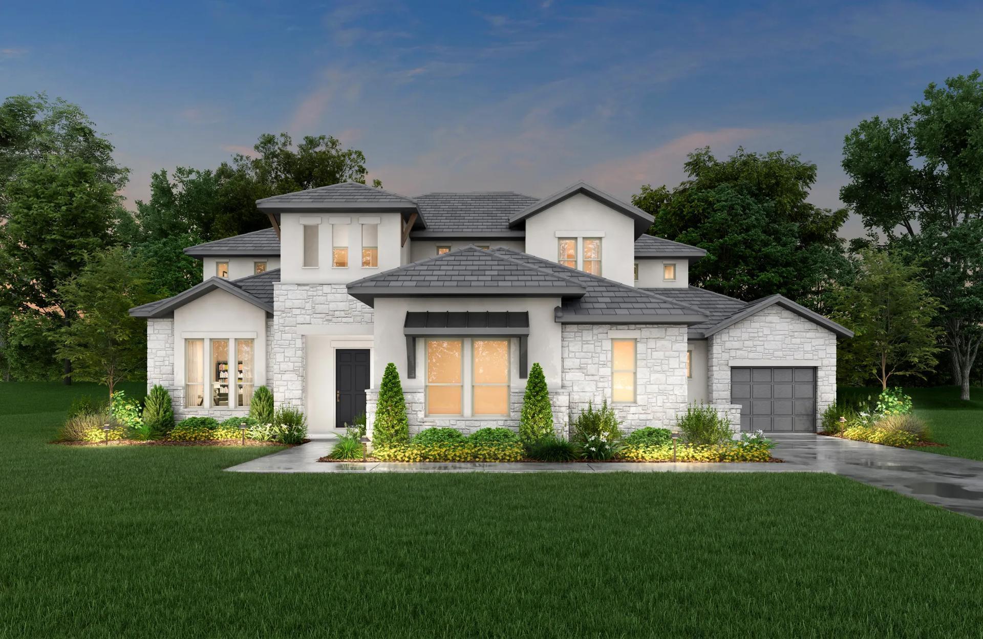 Shavano Highlands por Drees Homes en San Antonio Texas