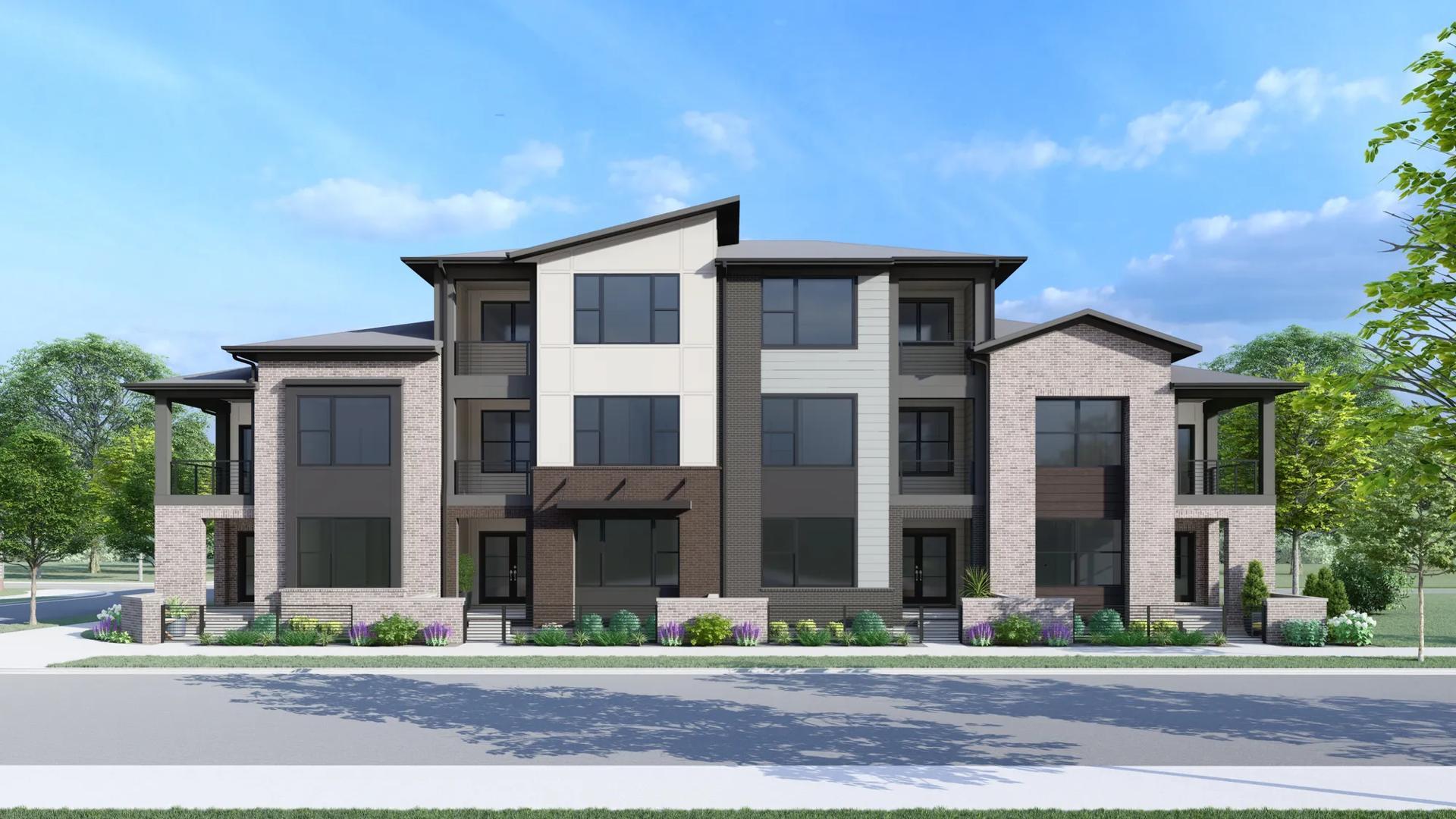 casa en Covington Riverfront Townhomes por Drees Homes