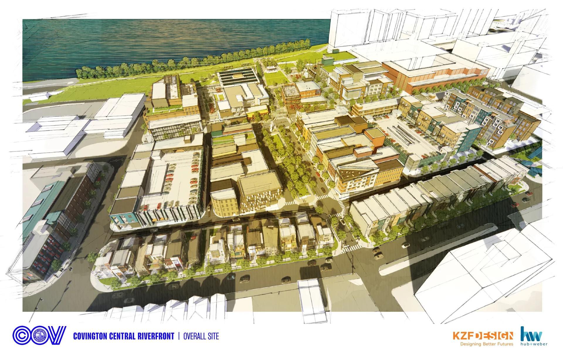 casa en Covington Riverfront Townhomes por Drees Homes