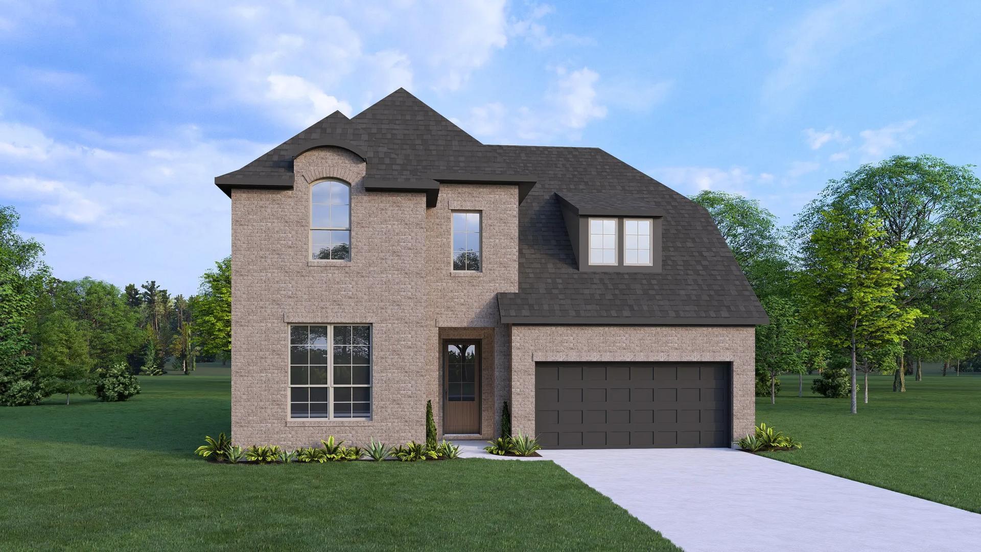 ALBERT II - Creek View - 50': Melissa, Texas - Drees Custom Homes