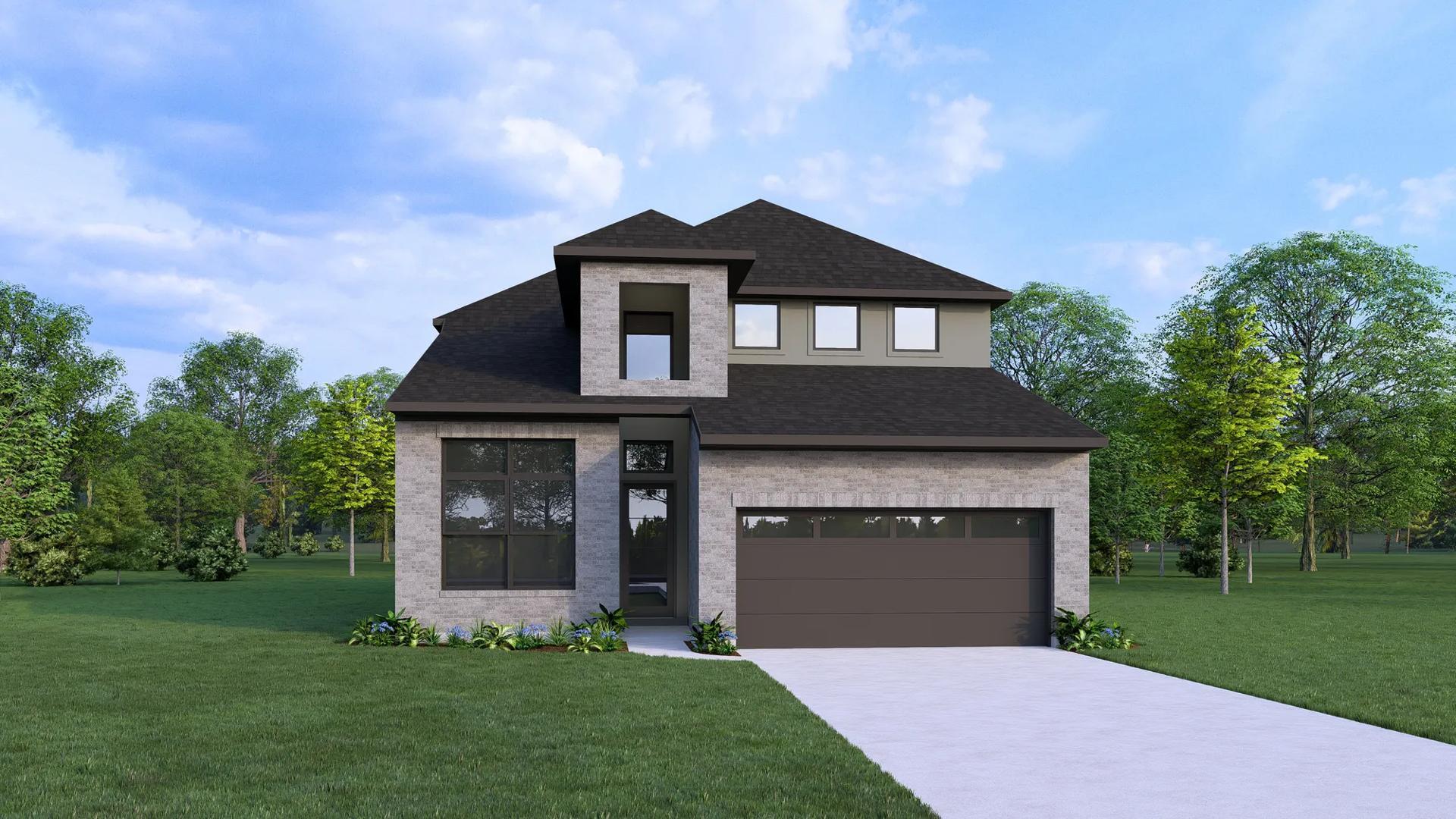 Lakes of Cane Island - 45' por Drees Custom Homes en Houston Texas