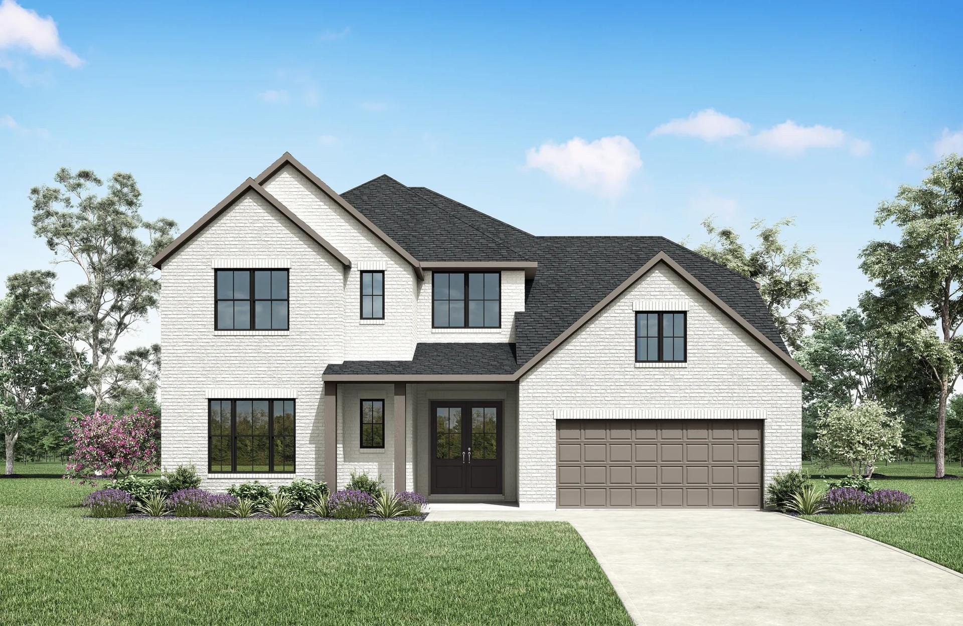 SANFORD - Wolf Ranch West Bend - 60': Georgetown, Texas - Drees Custom Homes
