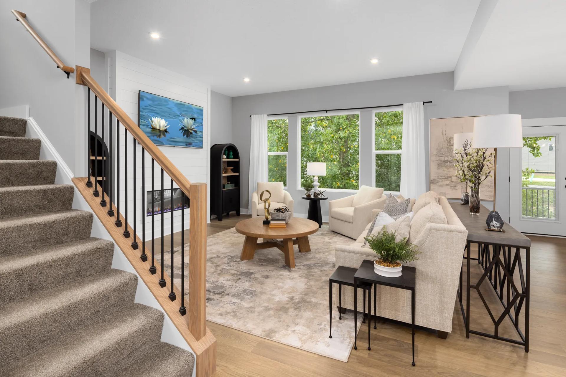 casa en Sanctuary of Olmsted por Drees Homes