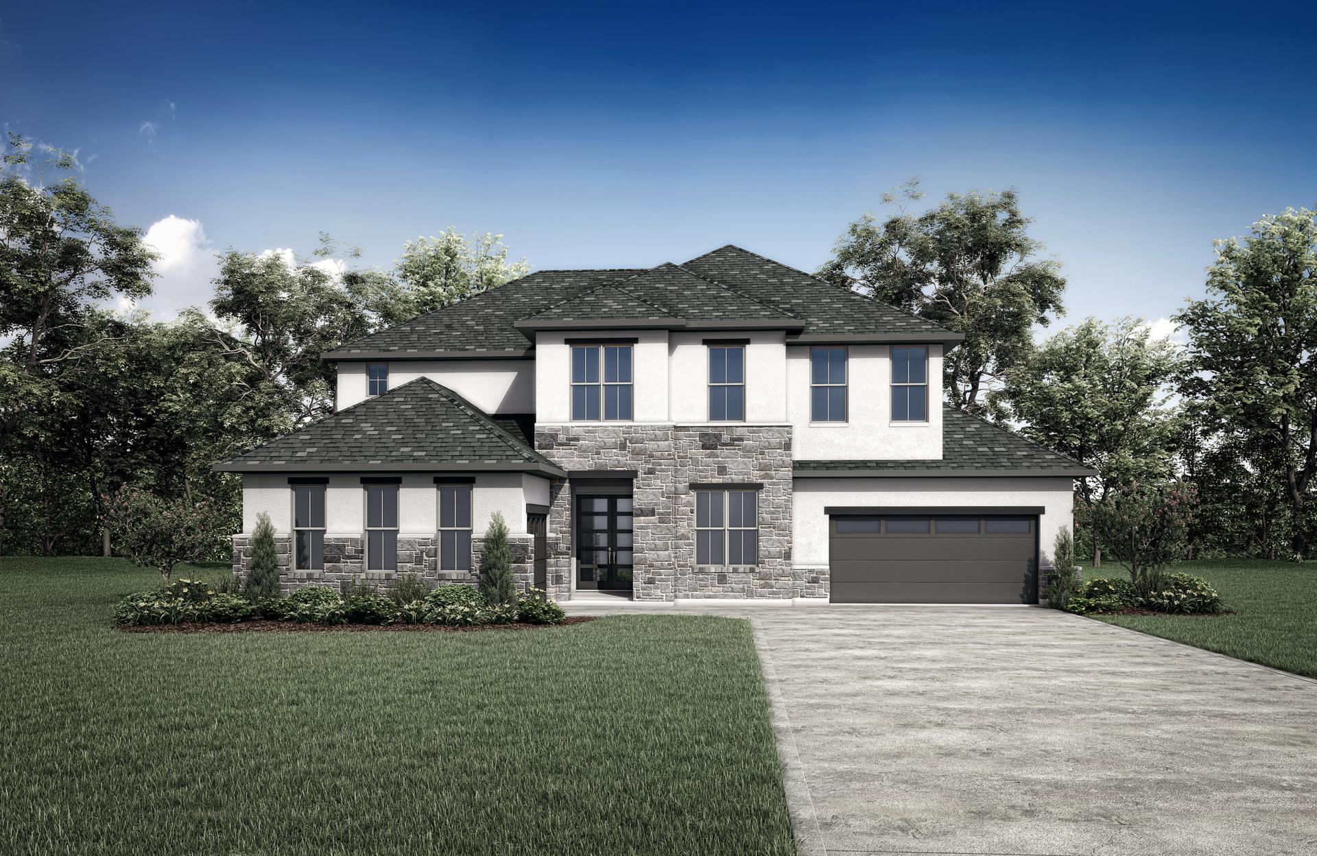 BRIARGATE Plan at Painted Tree Woodlands in Mckinney, TX by Drees ...