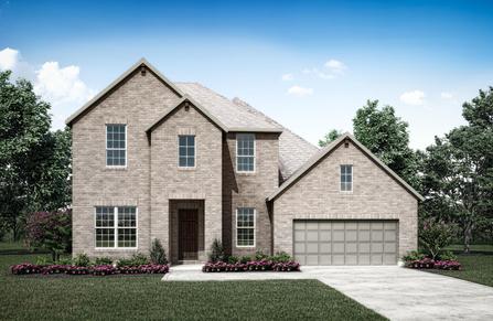 DEERFIELD II by Drees Custom Homes in Austin TX