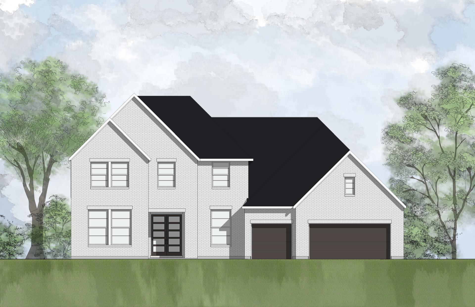 PANORAMA Plan at Meridiana 80' in Manvel, TX by Drees Custom Homes