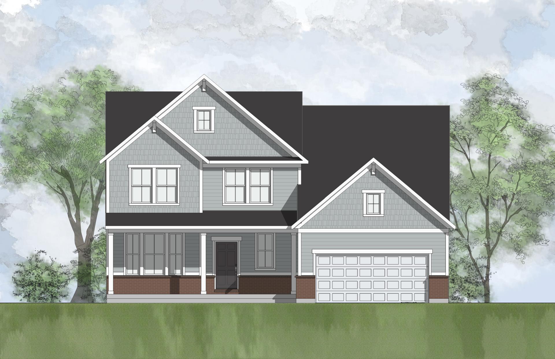 ATWELL Plan at Whispering Dove Estates in Manassas, VA by Drees Homes