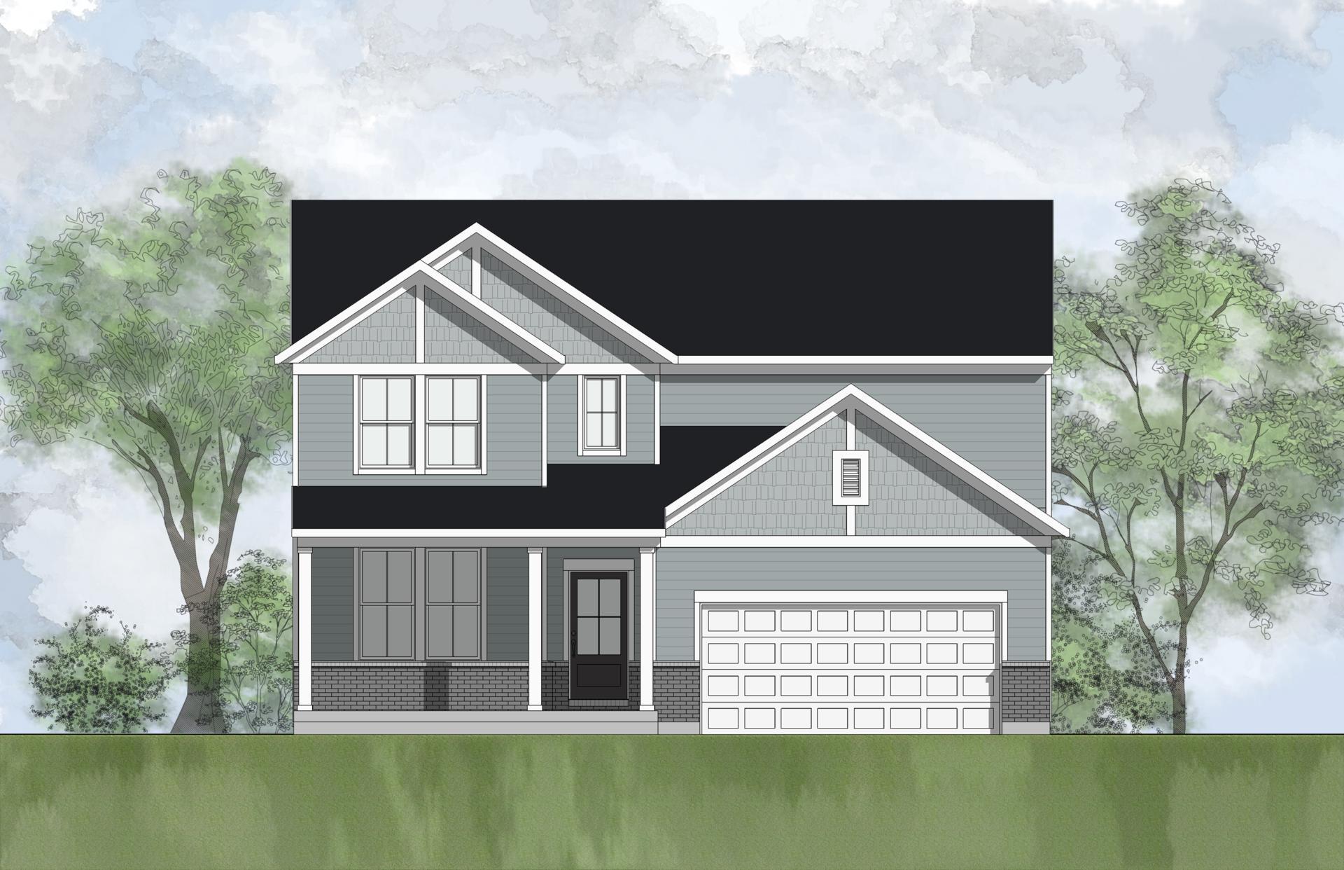 GRACIE Plan at Redfern Vistas in Columbia Station, OH by Drees Homes