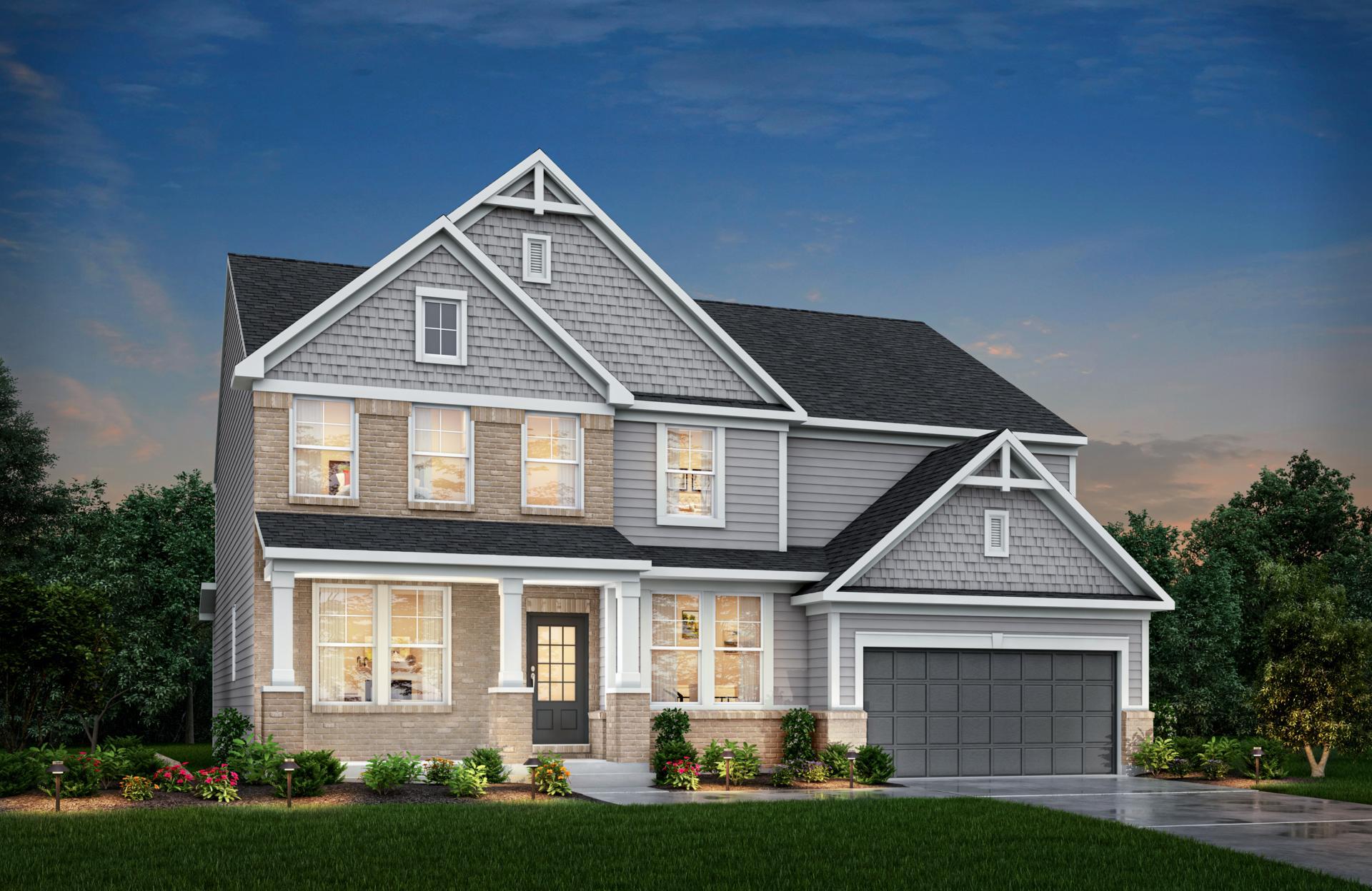 VANDERBURGH Plan at Janson Woods in Harrison, OH by Drees Homes