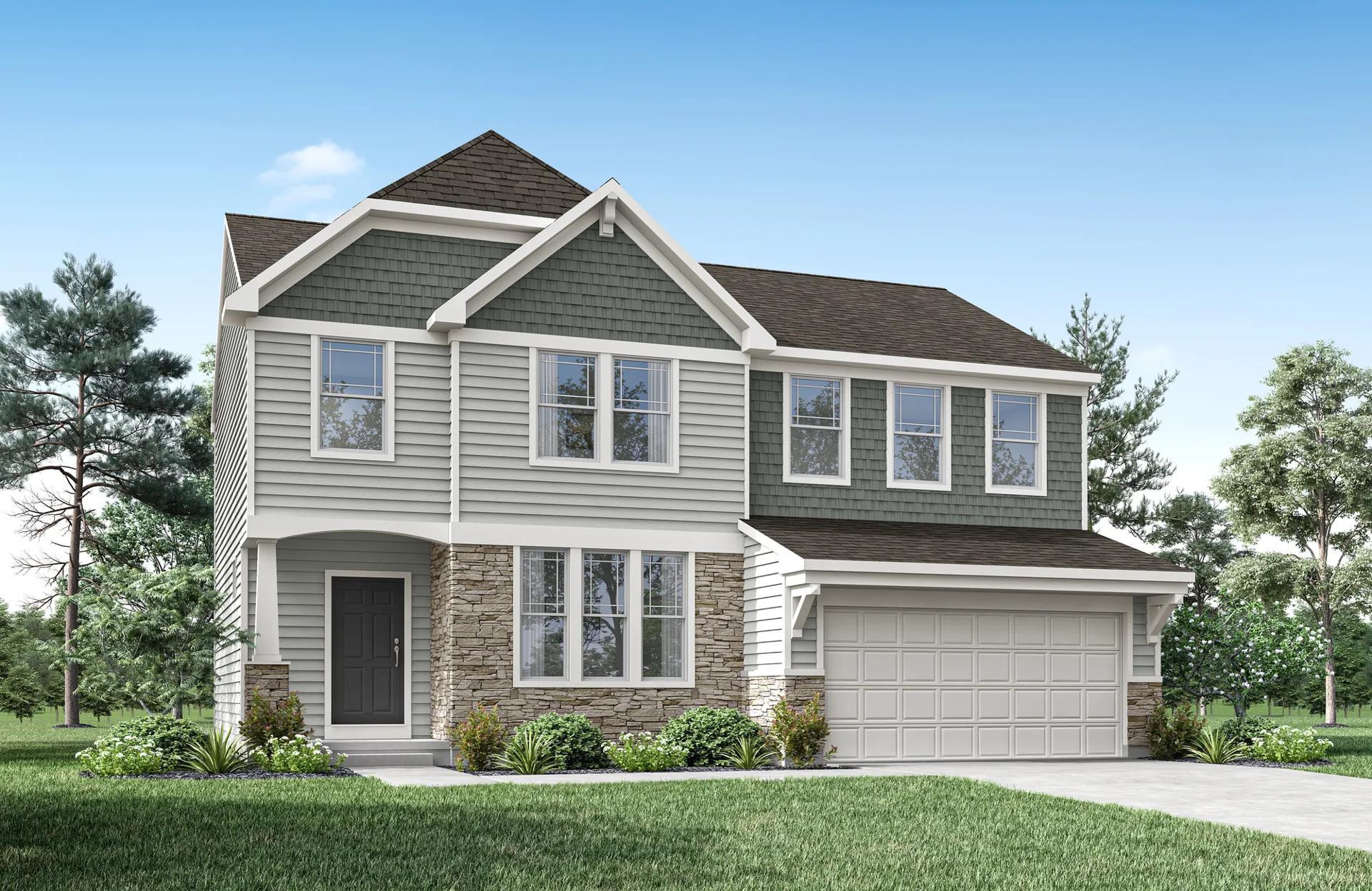 ASHTON - Lakeview Pines: Medina, Ohio - Drees Homes