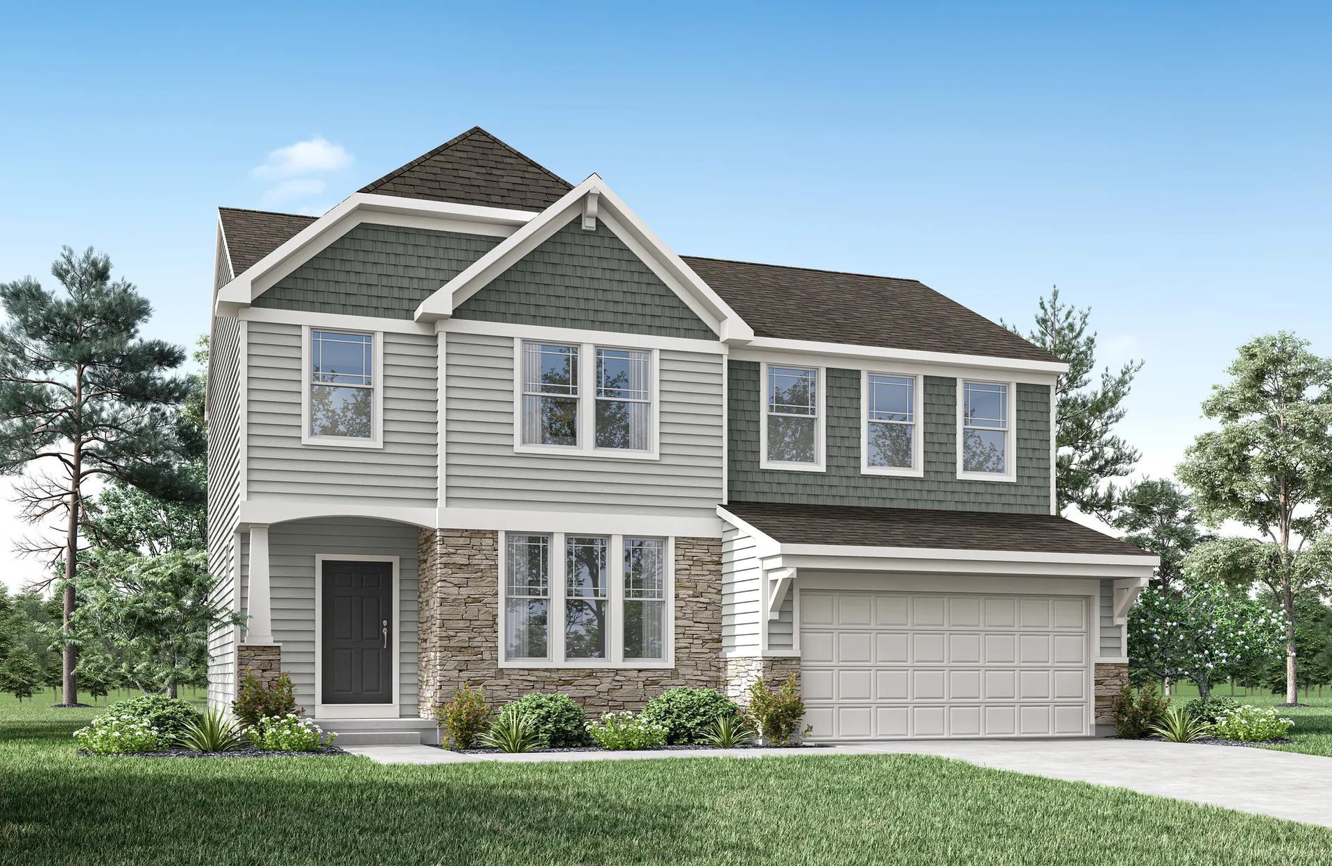ASHTON - Lakeview Pines: Medina, Ohio - Drees Homes