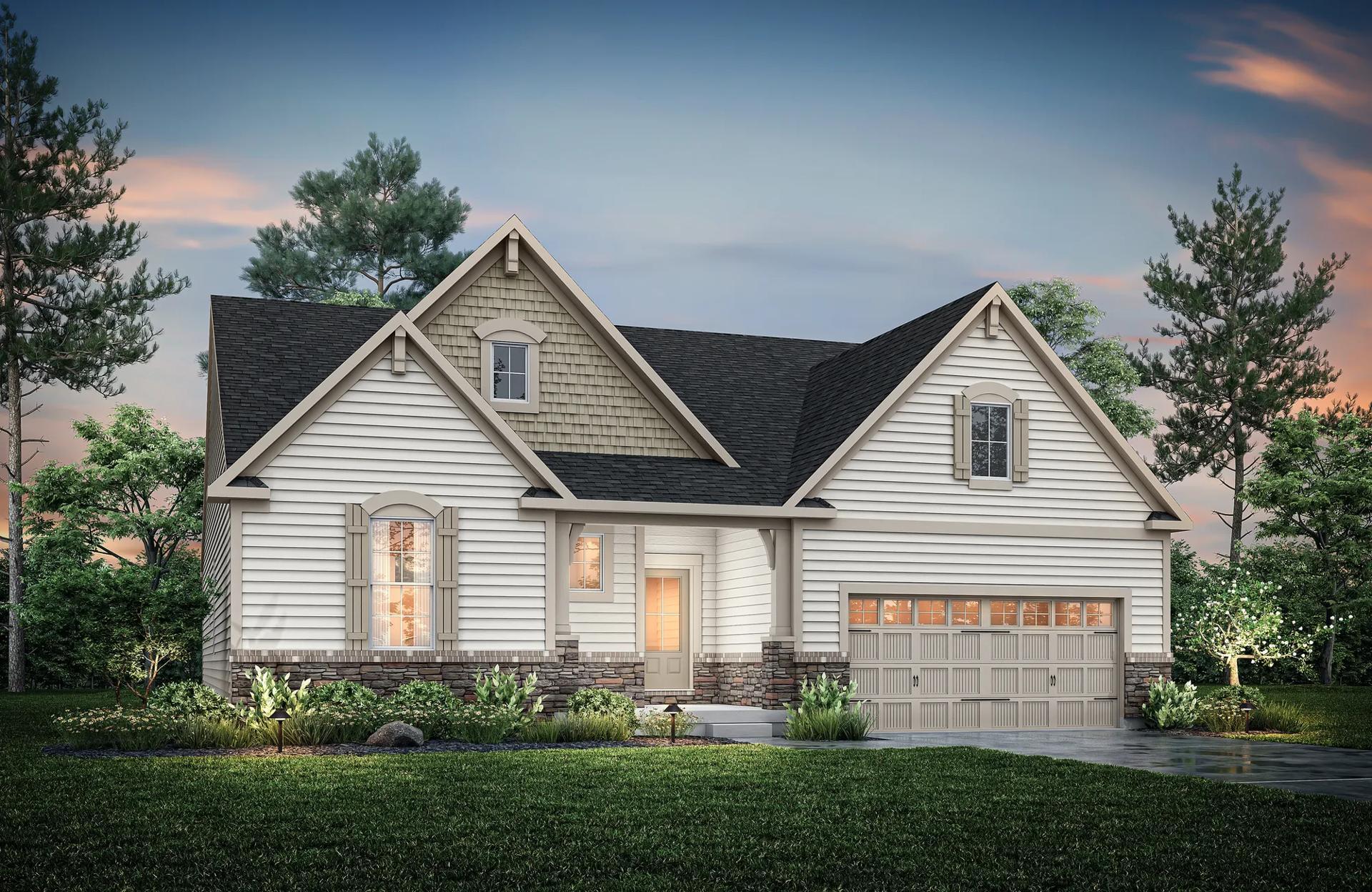 Lakeview Pines por Drees Homes en Cleveland Ohio