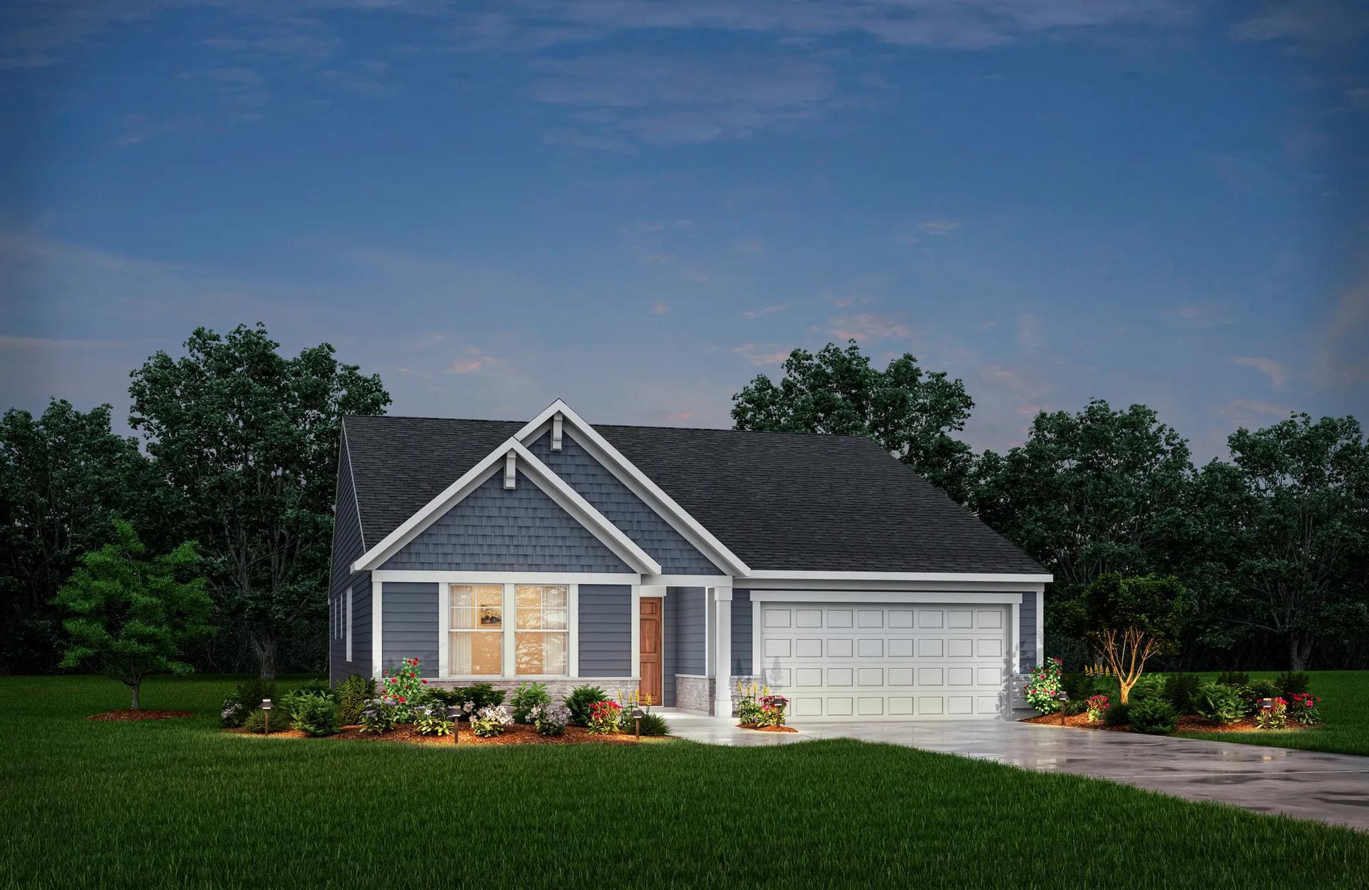 SARASOTA - Villas of Blue Heron: Medina, Ohio - Drees Homes