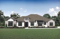 Hilltop Ranch por Drees Custom Homes en Austin Texas