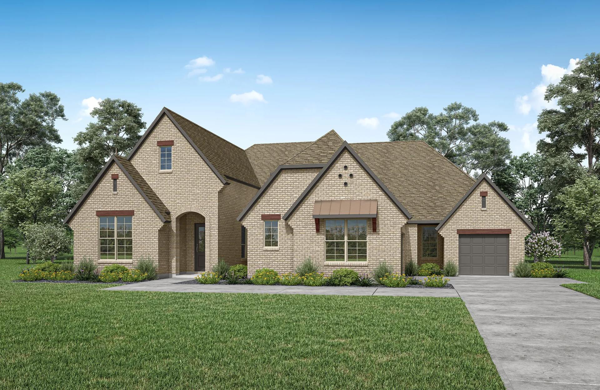 LAUREN II - The Highlands - 75': Porter, Texas - Drees Custom Homes
