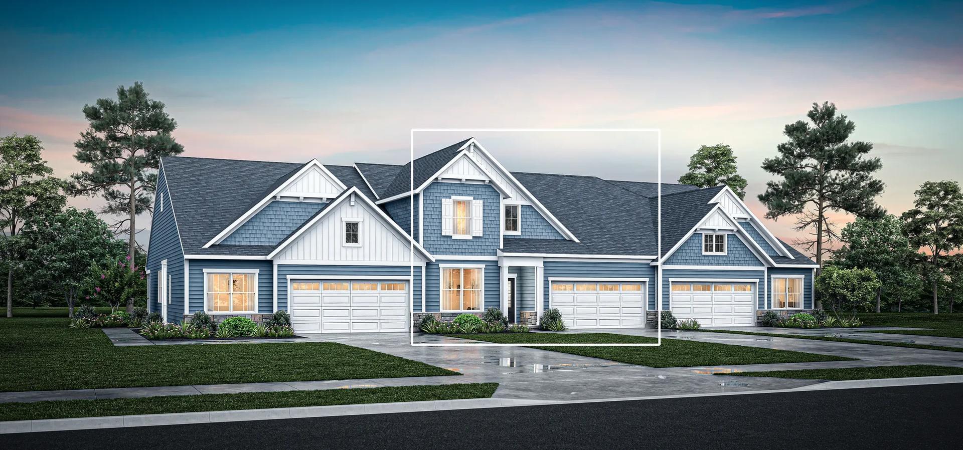 Villages of Belmont por Drees Homes en Cincinnati Ohio