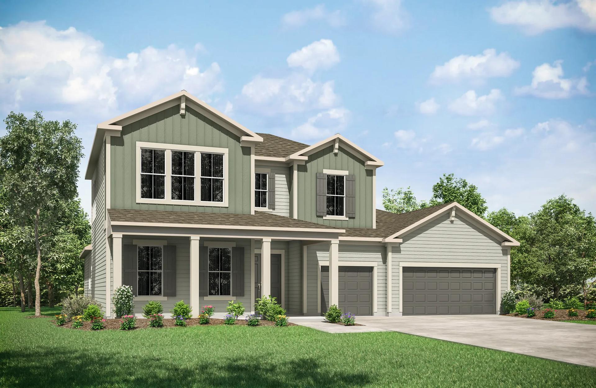 CRESTMOORE II - Trail Ridge Estates 80's: Middleburg, Florida - Drees Homes