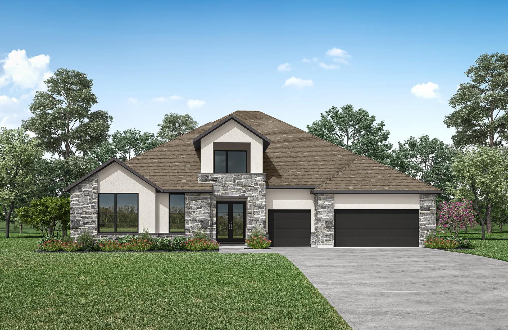 GRANVILLE - Meridiana 80': Manvel, Texas - Drees Custom Homes