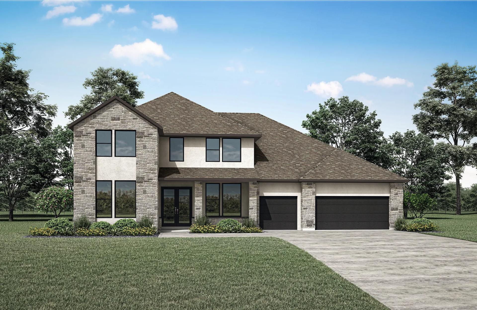 PANORAMA - The Highlands - 75': Porter, Texas - Drees Custom Homes