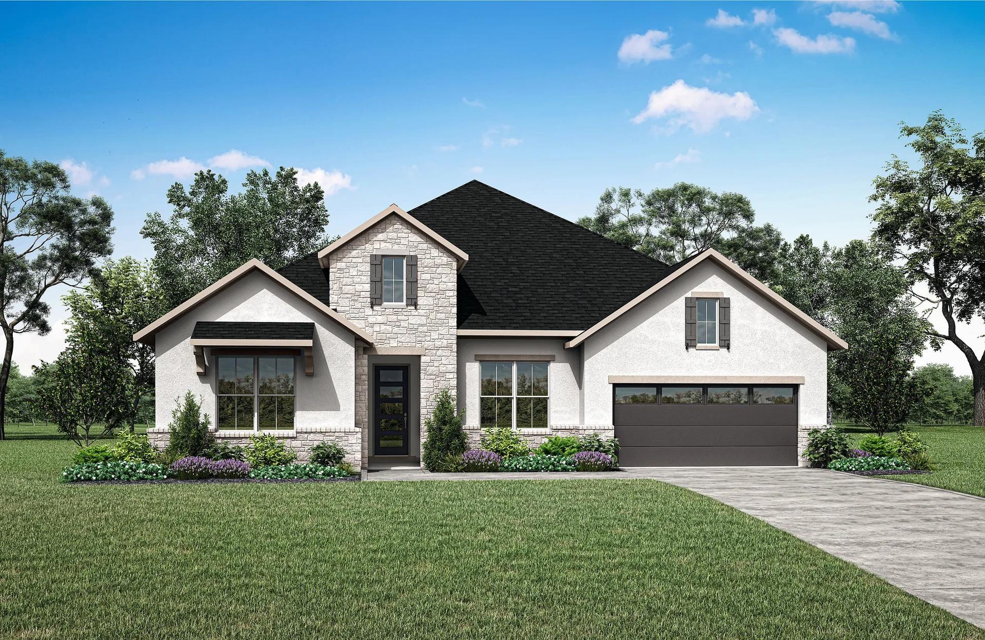 PRESLEY III - The Highlands - 65': Porter, Texas - Drees Custom Homes