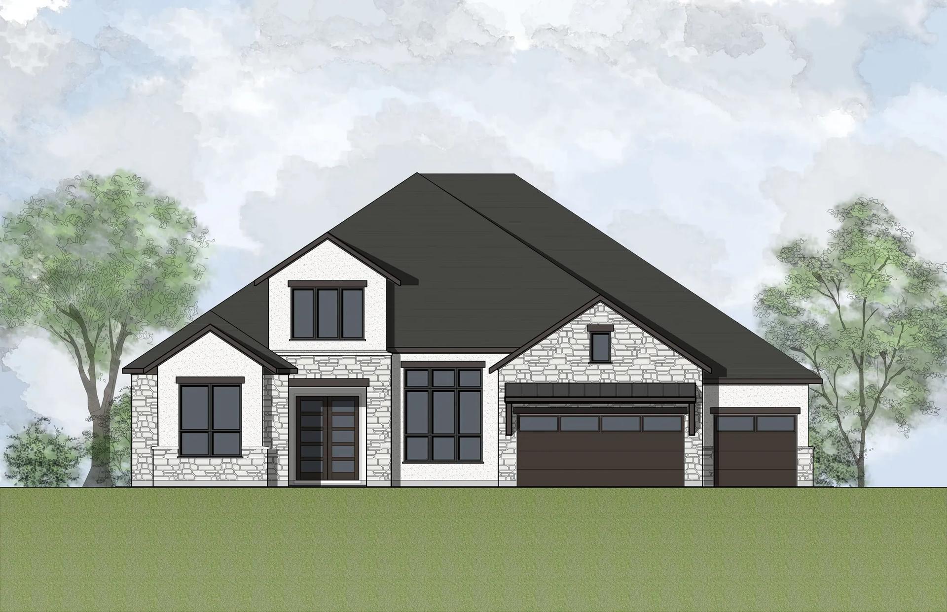 CALLAHAN - The Estates at Rough Hollow Vista Ridge: Lakeway, Texas - Drees Custom Homes