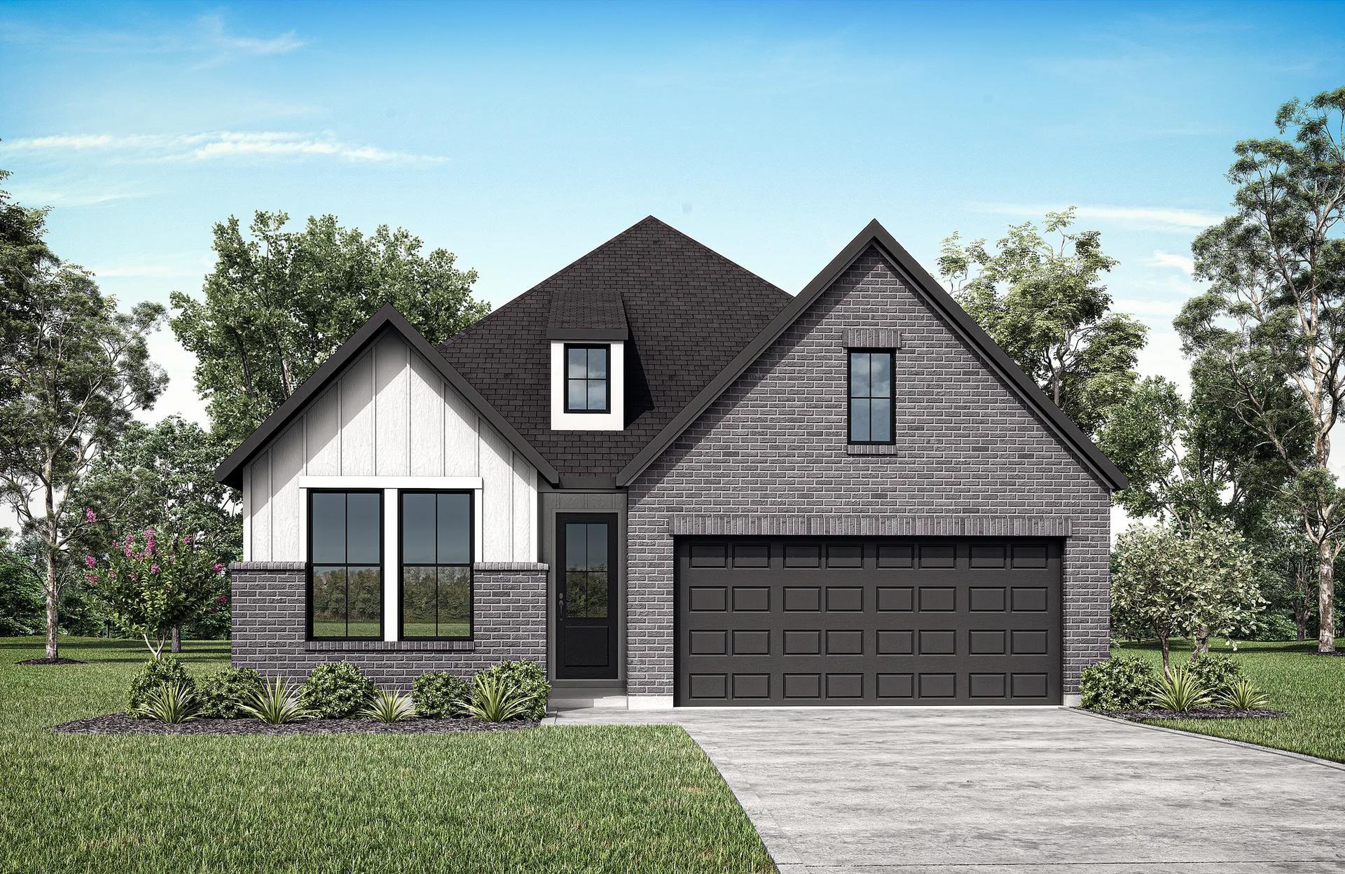 BRAESWOOD - Everly - 45': Hockley, Texas - Drees Custom Homes